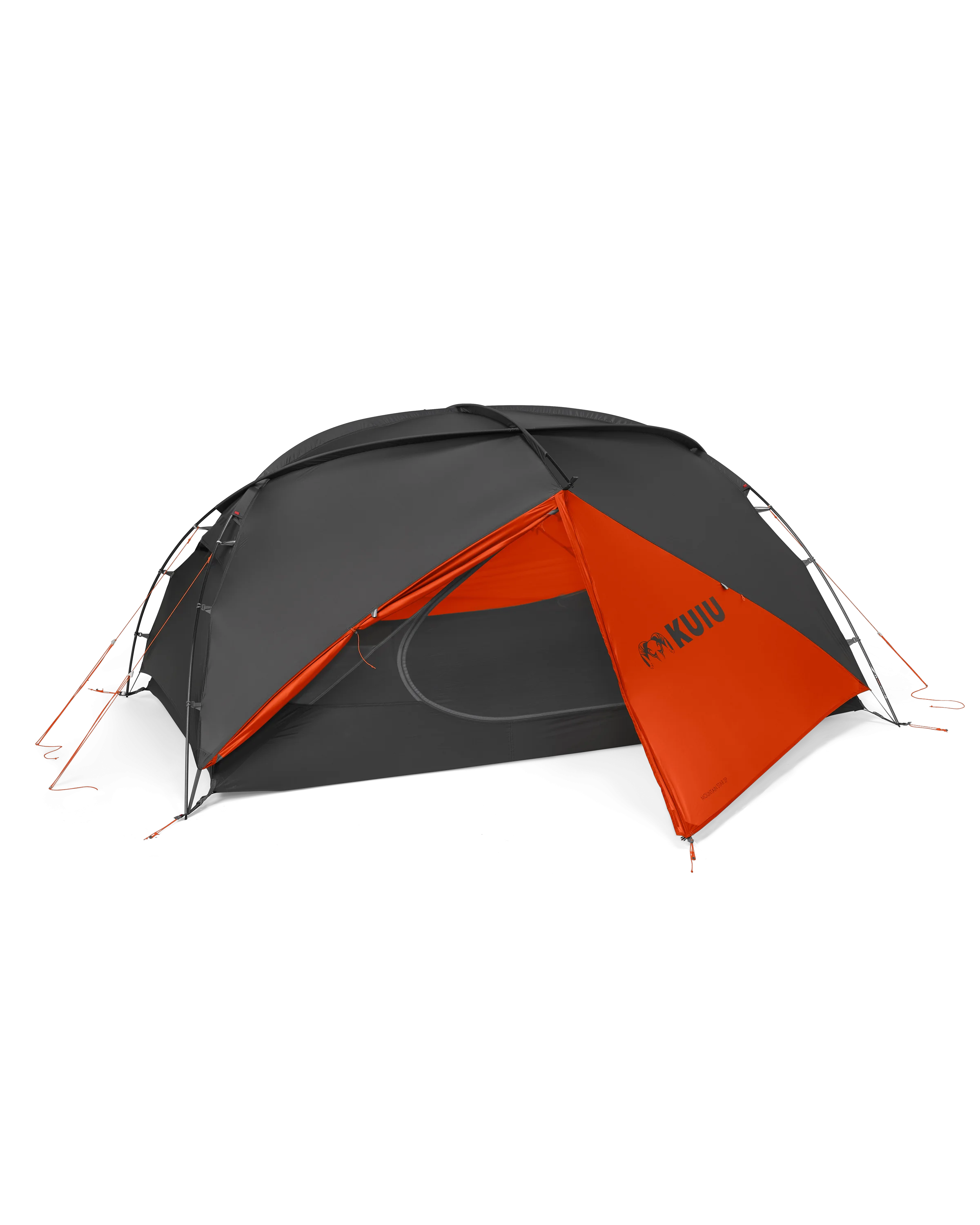 Mountain Star 2 Person Tent | Gunmetal-Orange - Image 2