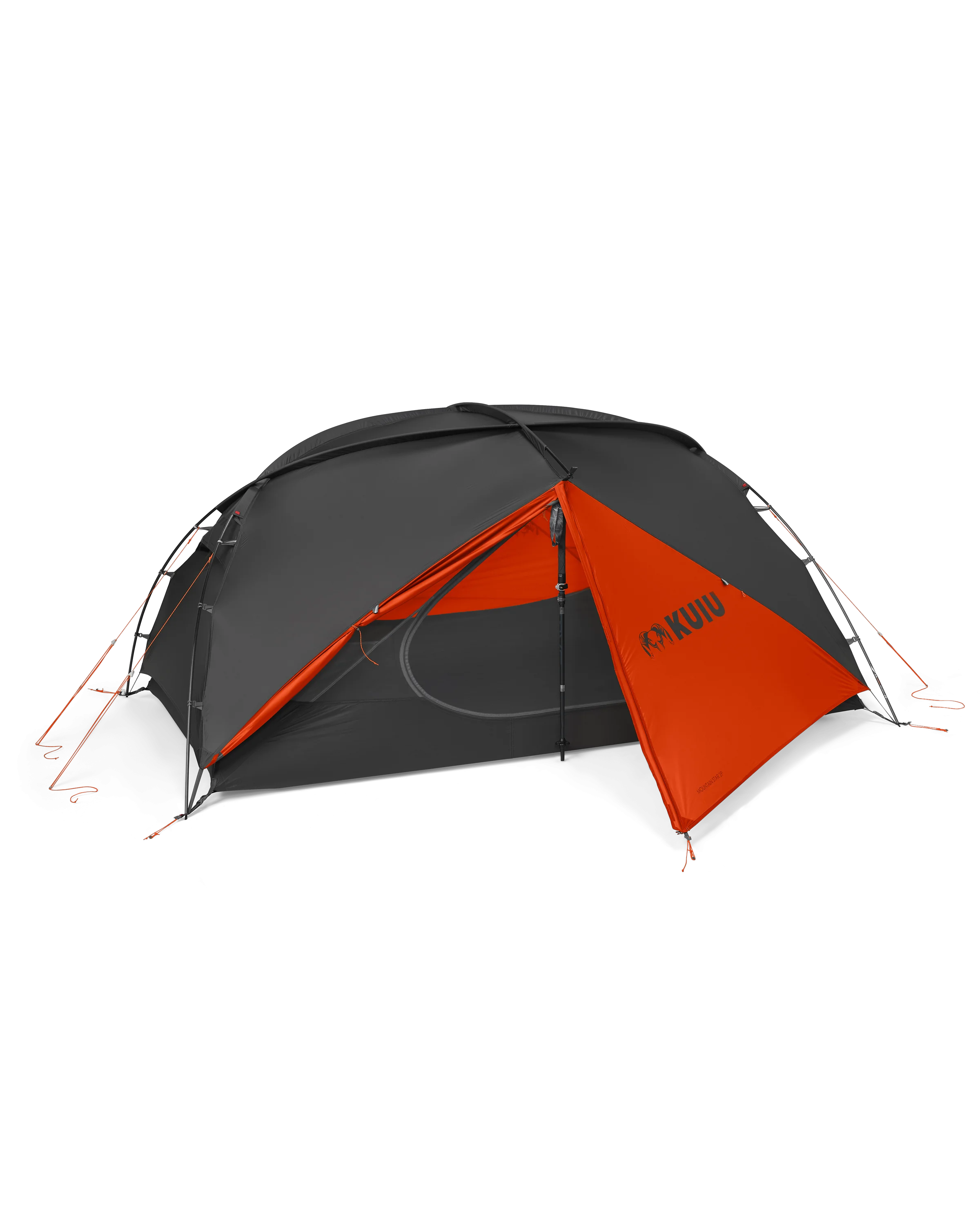 Mountain Star 2 Person Tent Set | Gunmetal-Orange - Image 2