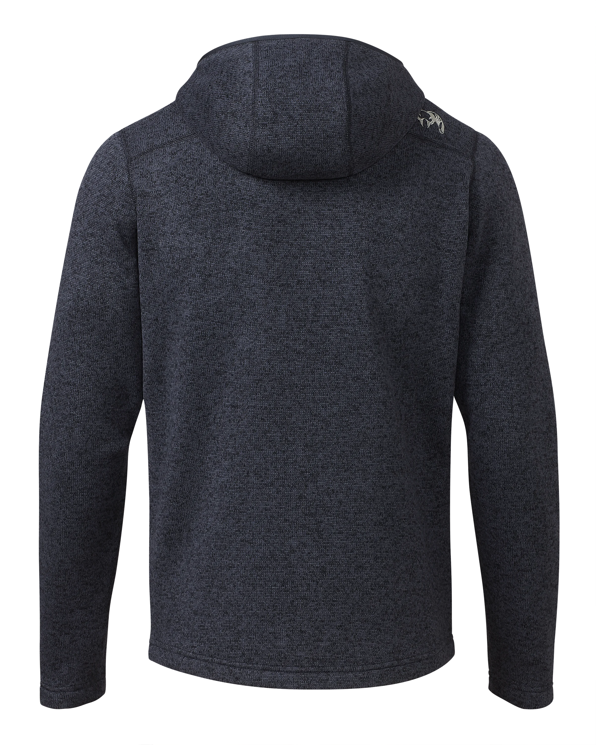 Alternative view of Base Camp Hooded Sweater | Steel Blue Heather