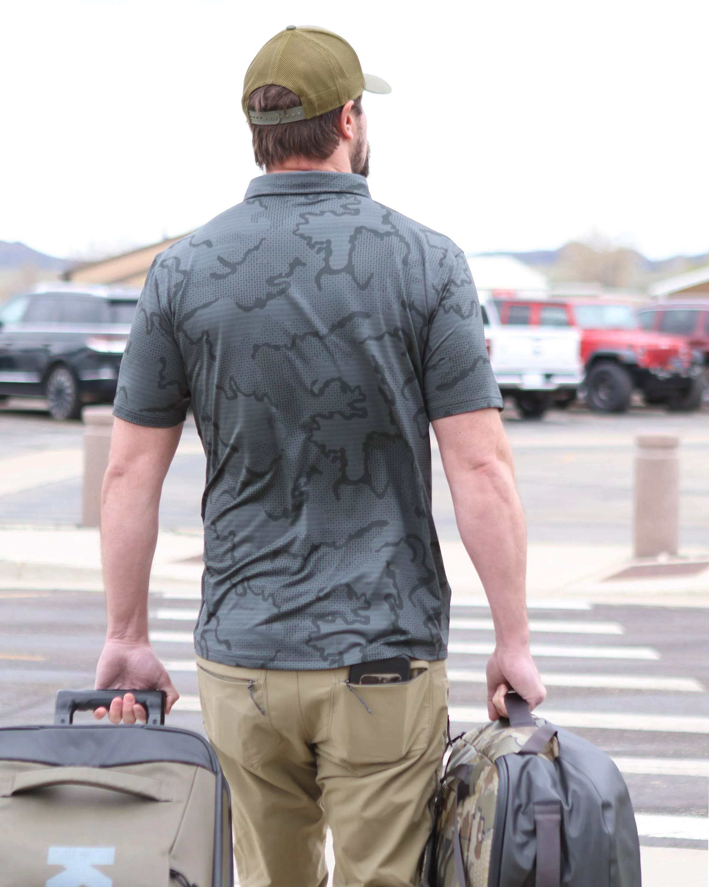 KUIU Performance Polo | Dark Sage Tonal - Image 4