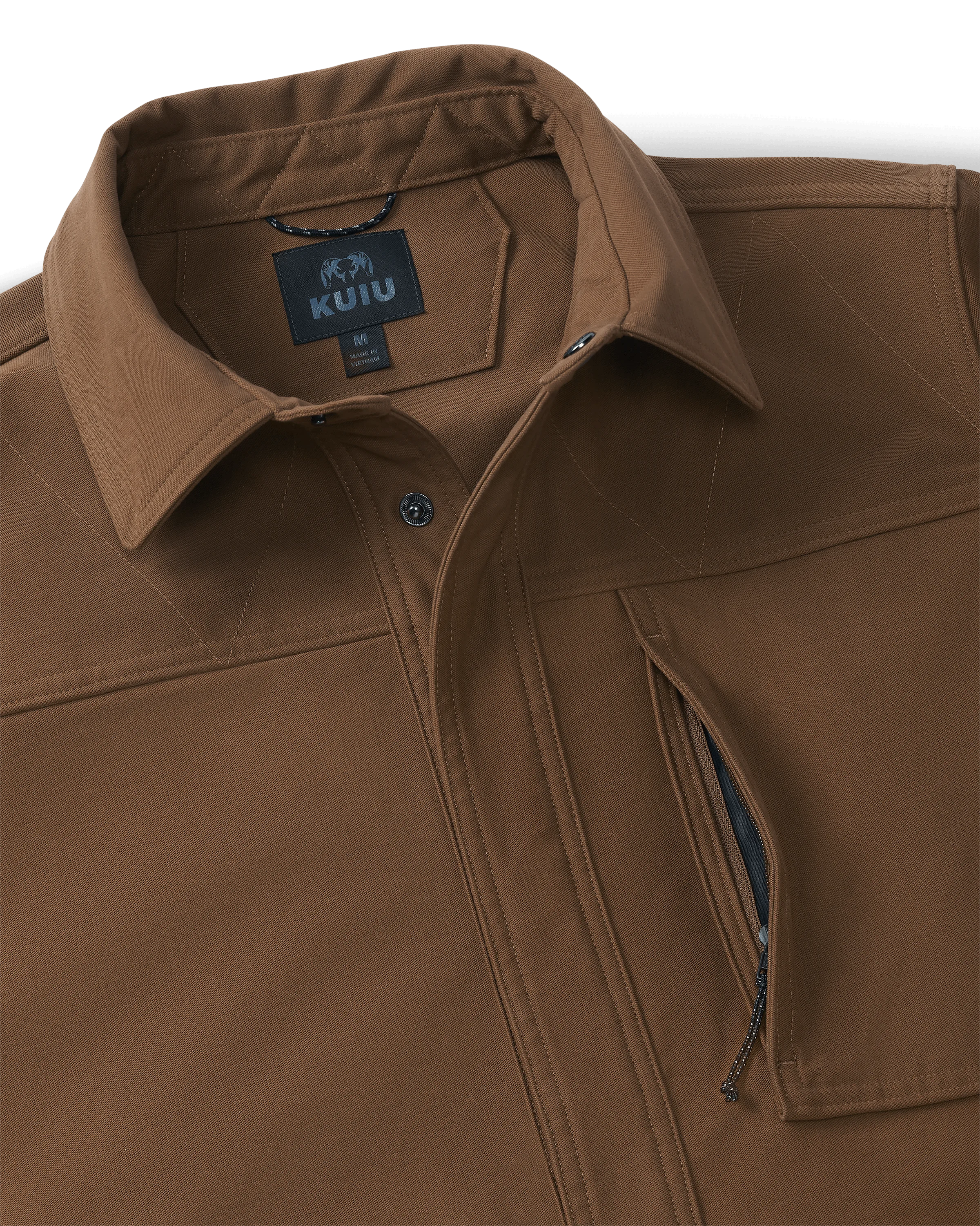Outlet Brawley Canvas Jacket | Saddle - Image 3