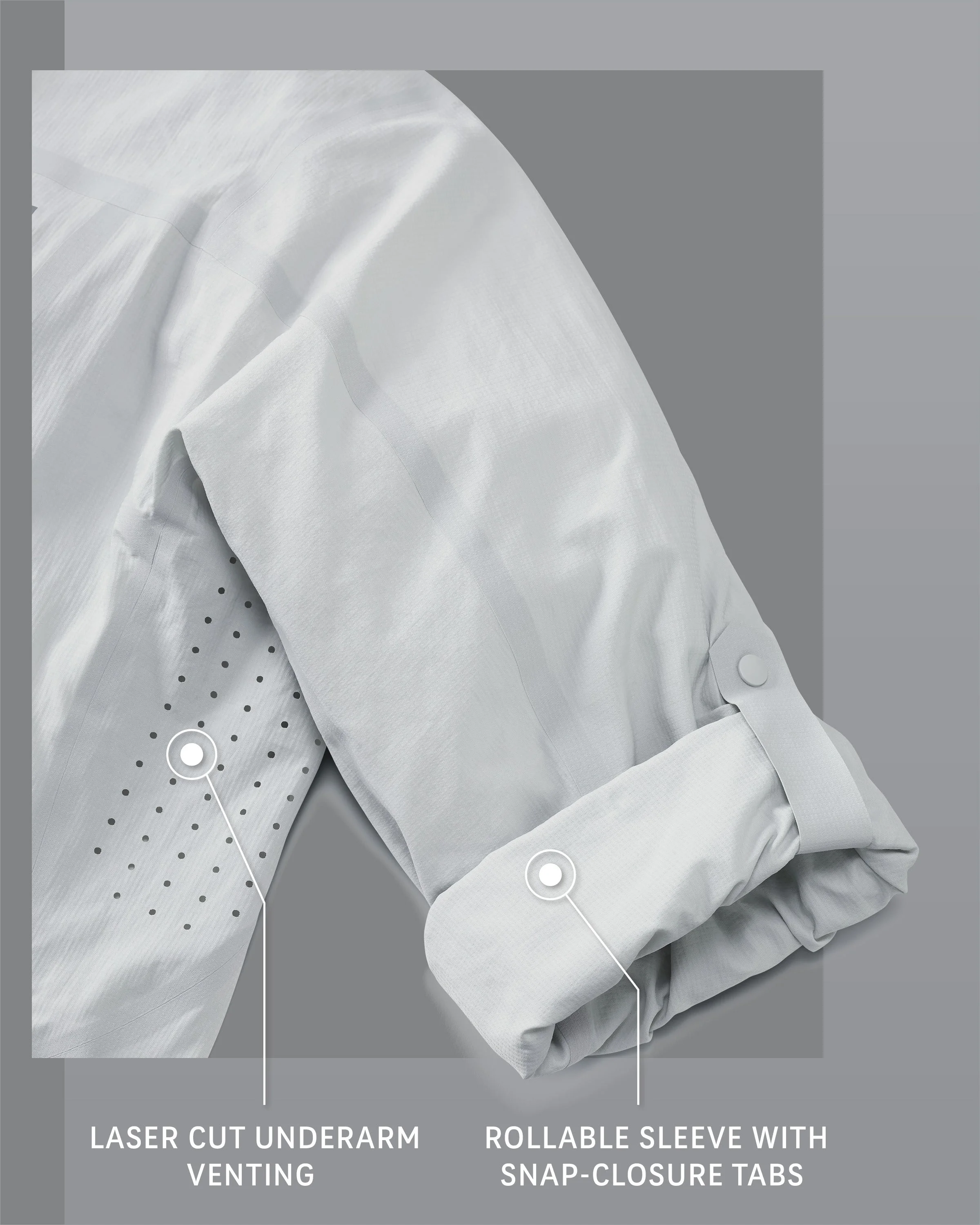 Outlet Salton LS Shirt | Lunar - Image 3