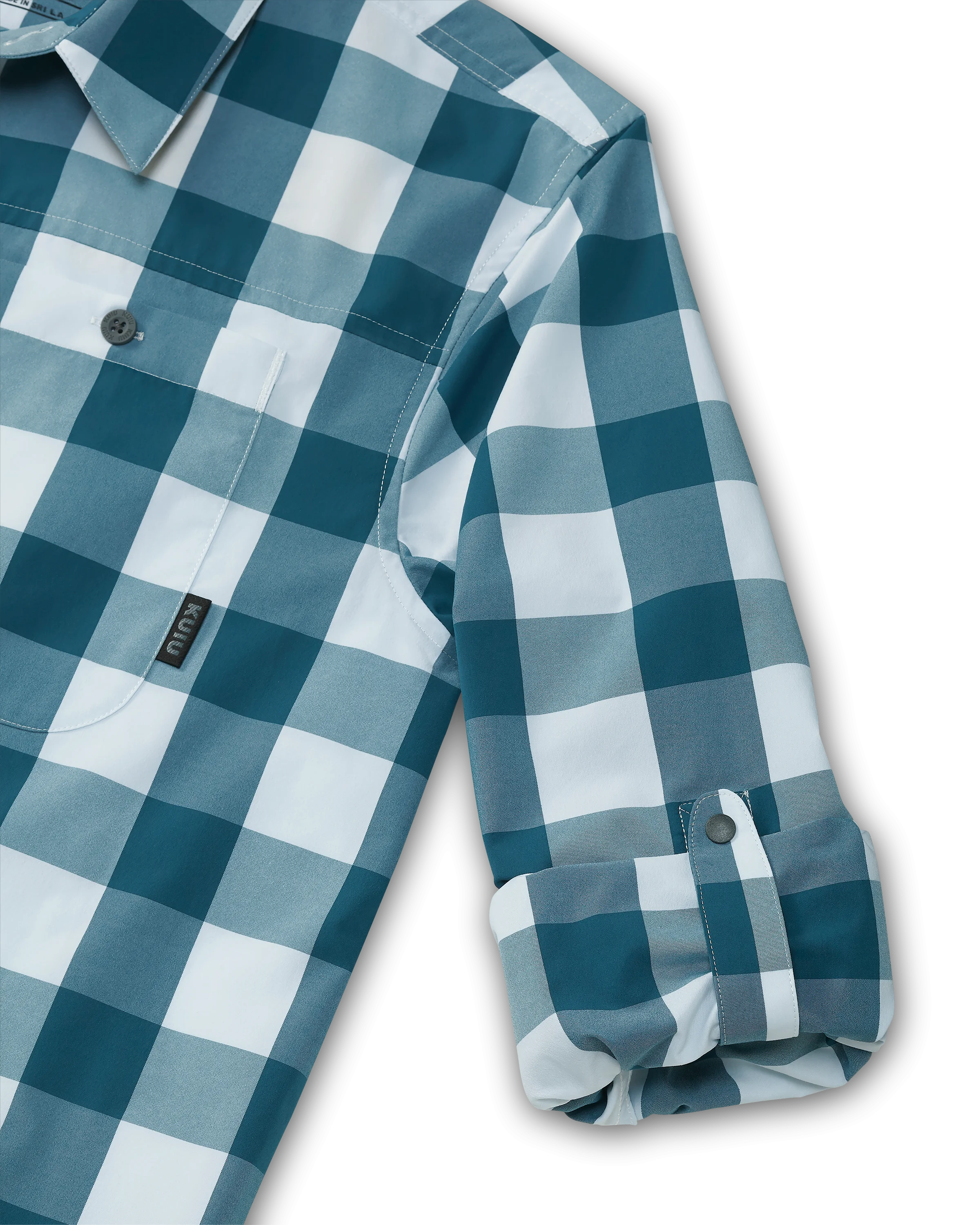 Borrego LS Shirt | Lake Plaid - Image 4