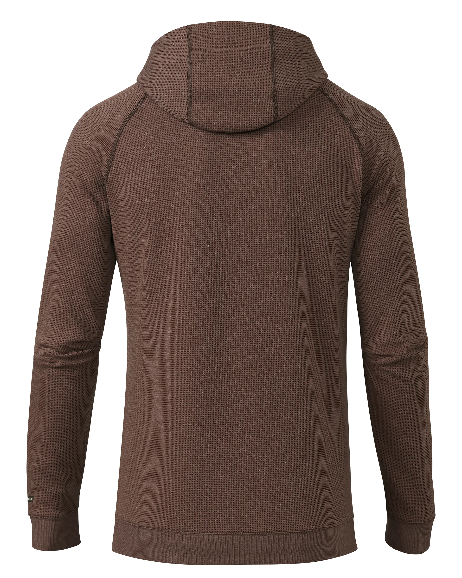 Canyon Waffle Hoodie | Cedar Heather - Image 2
