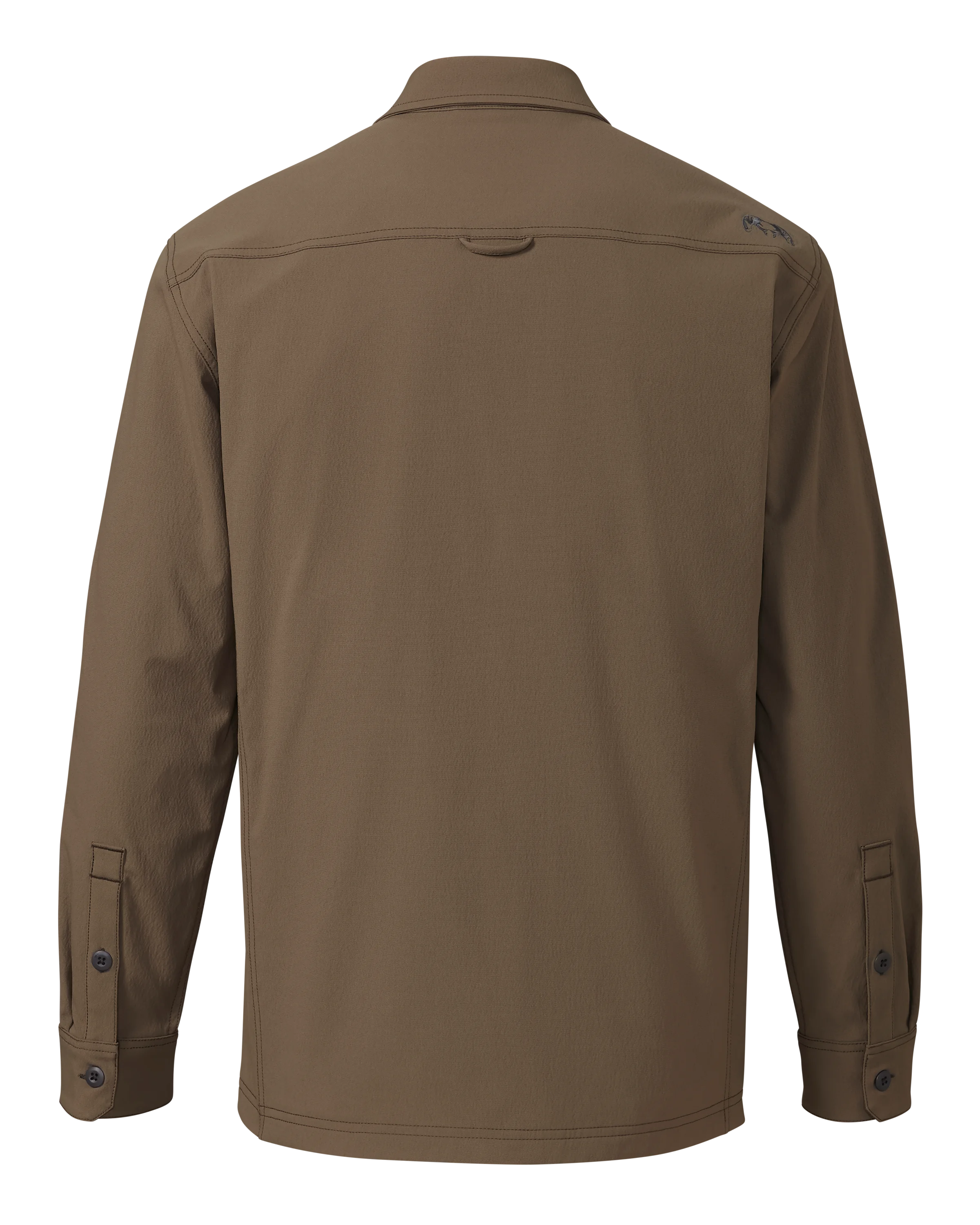 Motive Flannel Lined Shirt Jacket | Major Brown - Image 3
