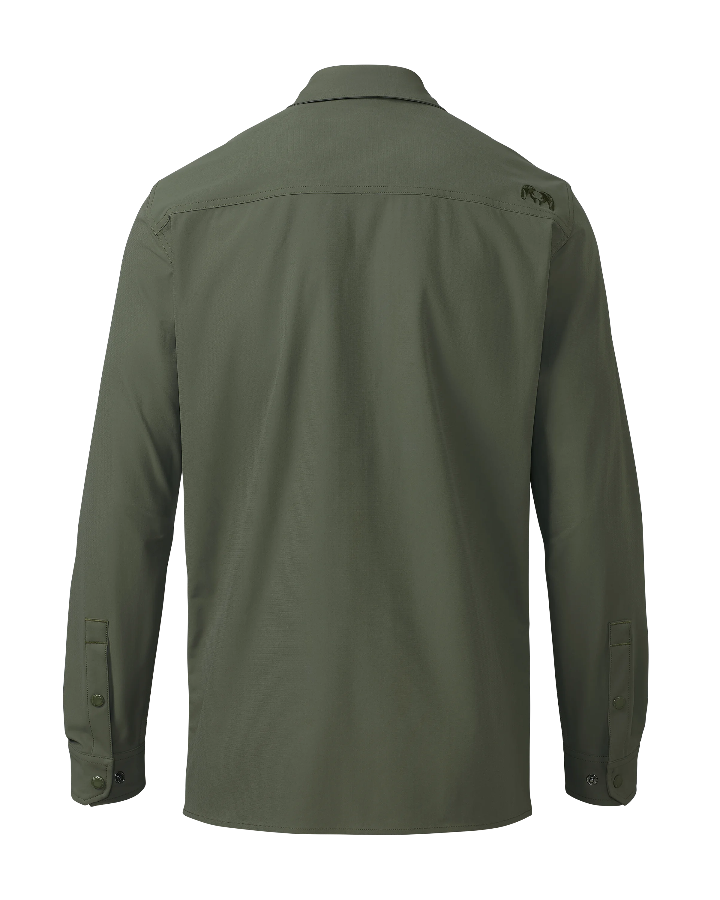 Outlet Tour Shirt Jacket | Dark Sage - Image 3