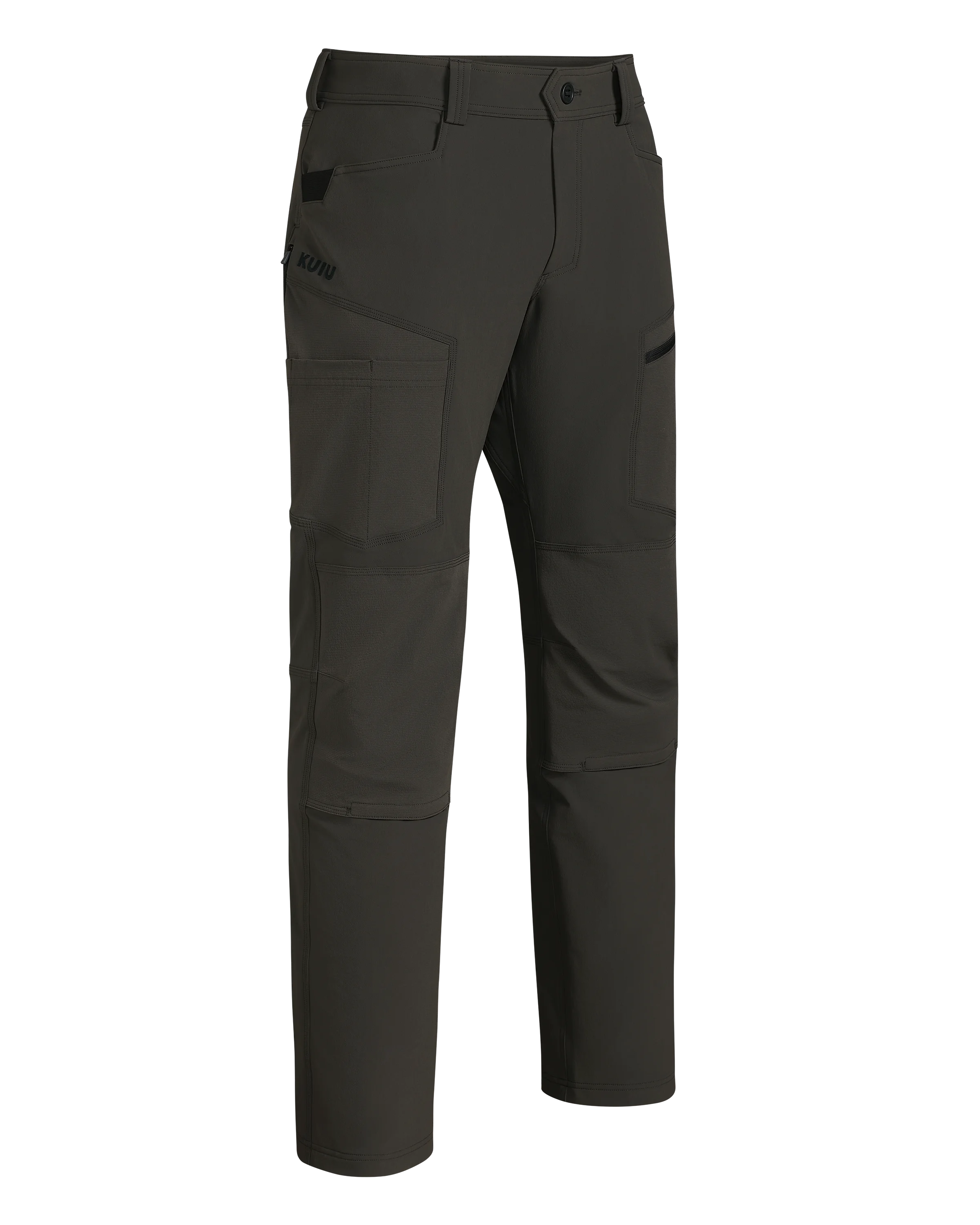 Alternative view of Groundwork Stretch Woven Pant | Asphalt