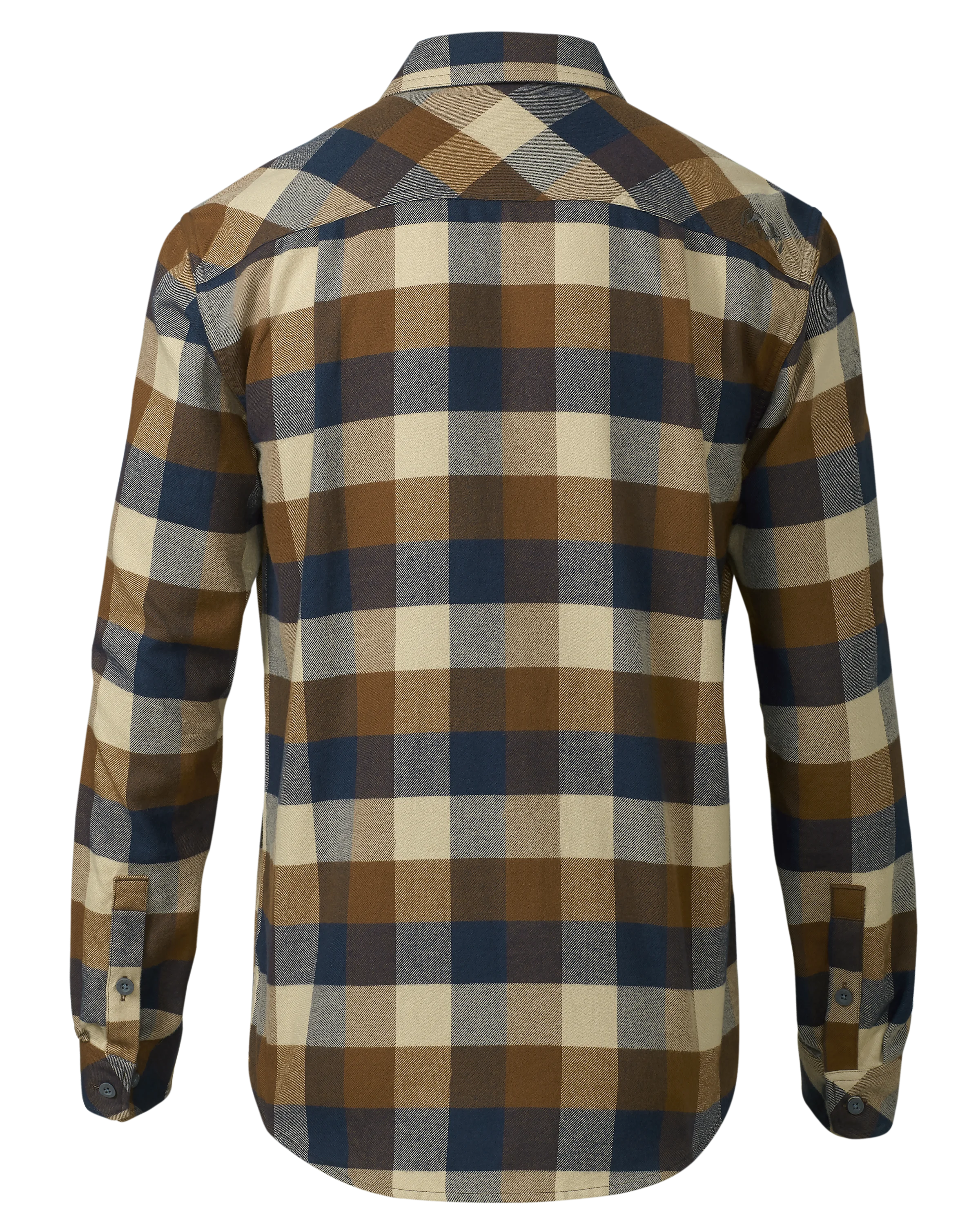Field Flannel Shirt | Saddle Trio - Image 2