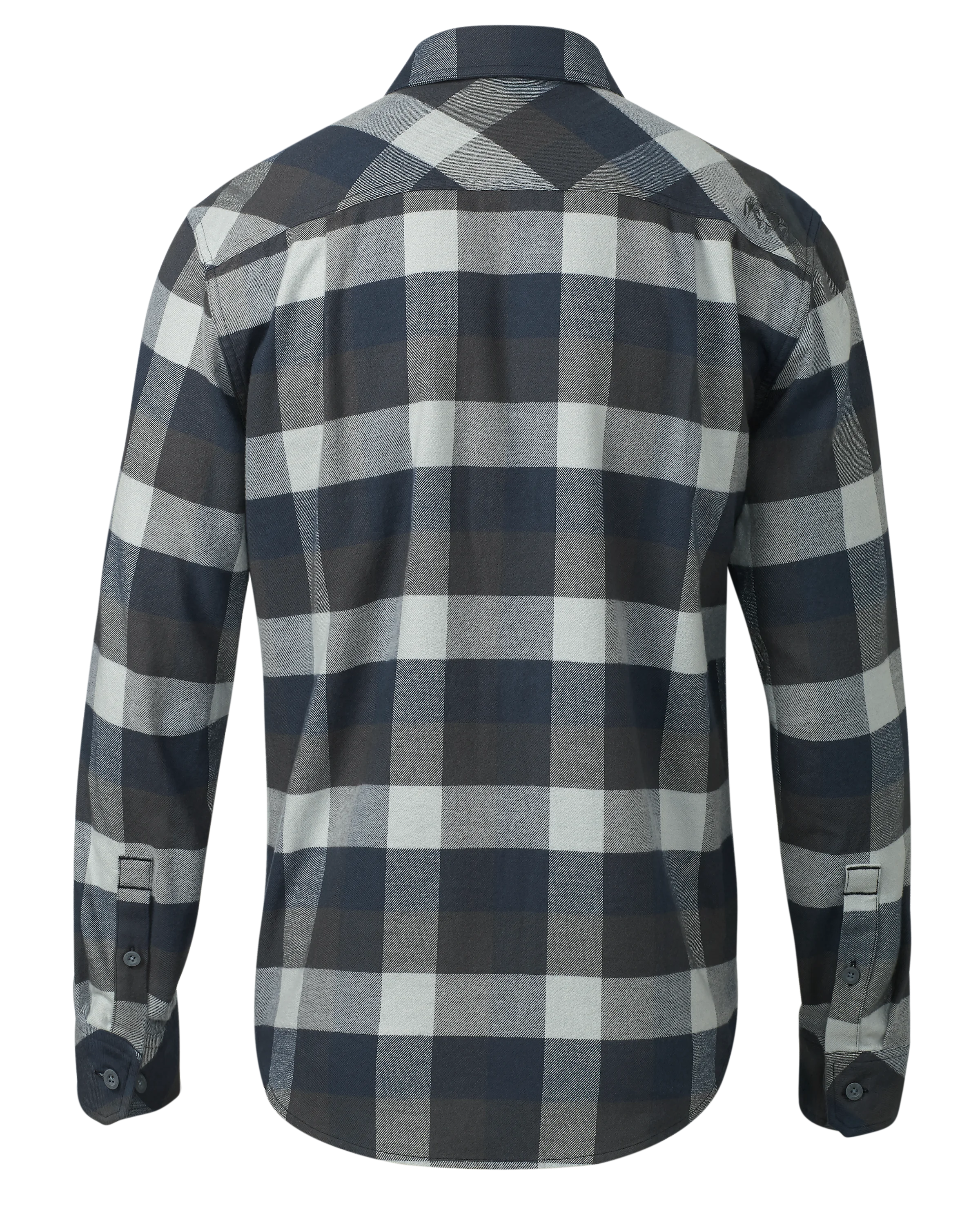 Field Flannel Shirt | Steel Blue Trio - Image 2