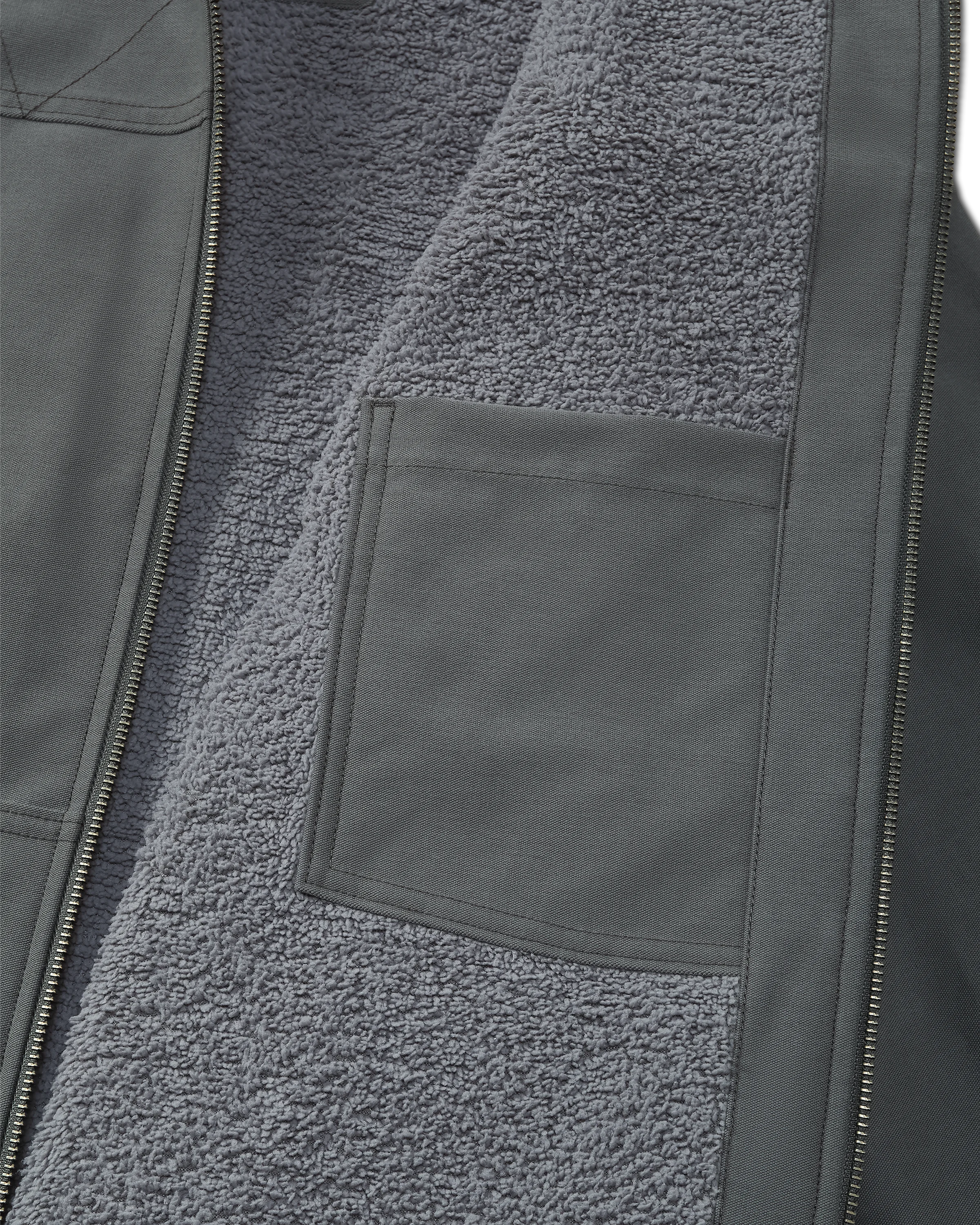 Brawley Hooded Fleece Jacket | Gunmetal - Image 4