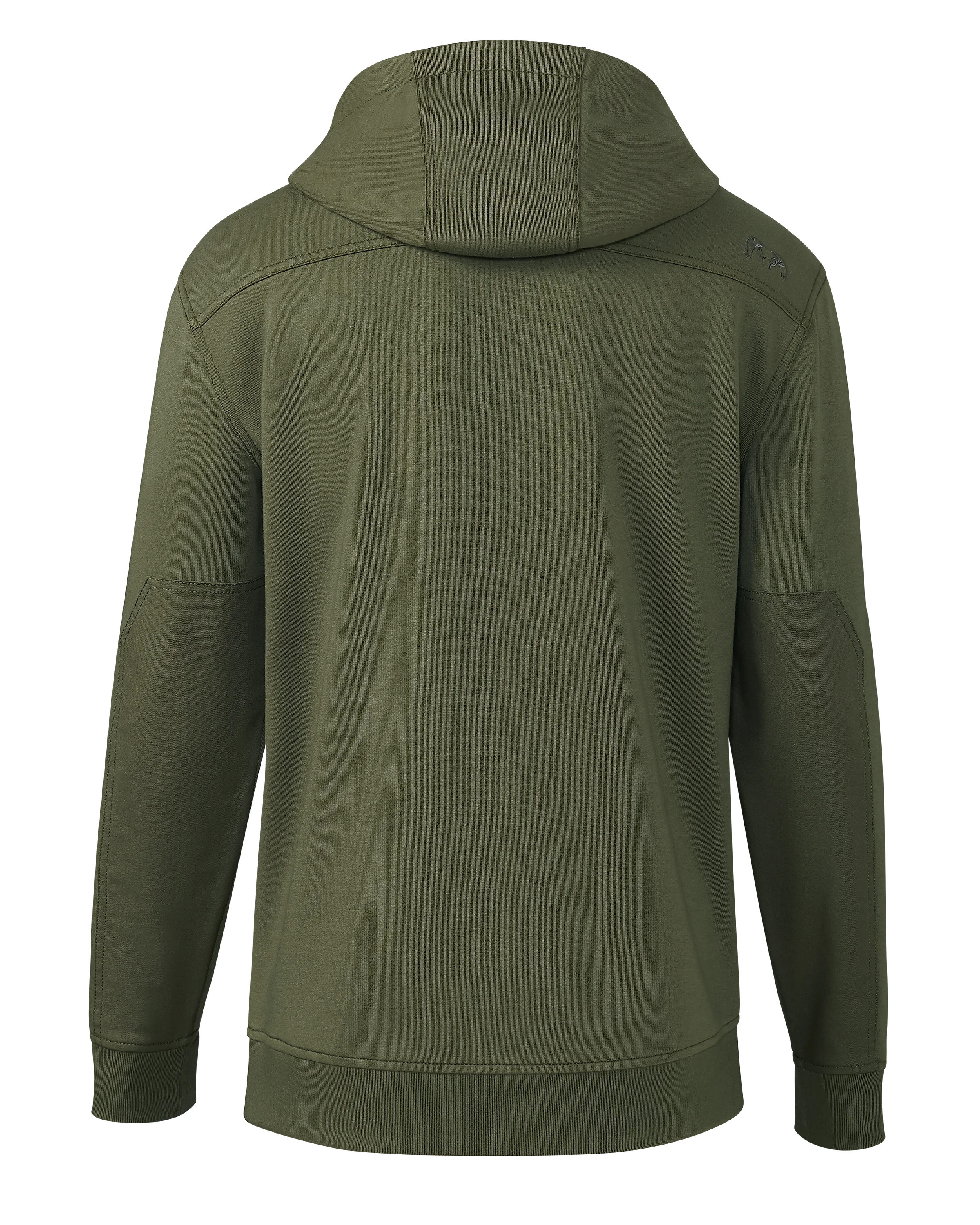 Alternative view of Workgrade Utility Hoodie | Evergreen