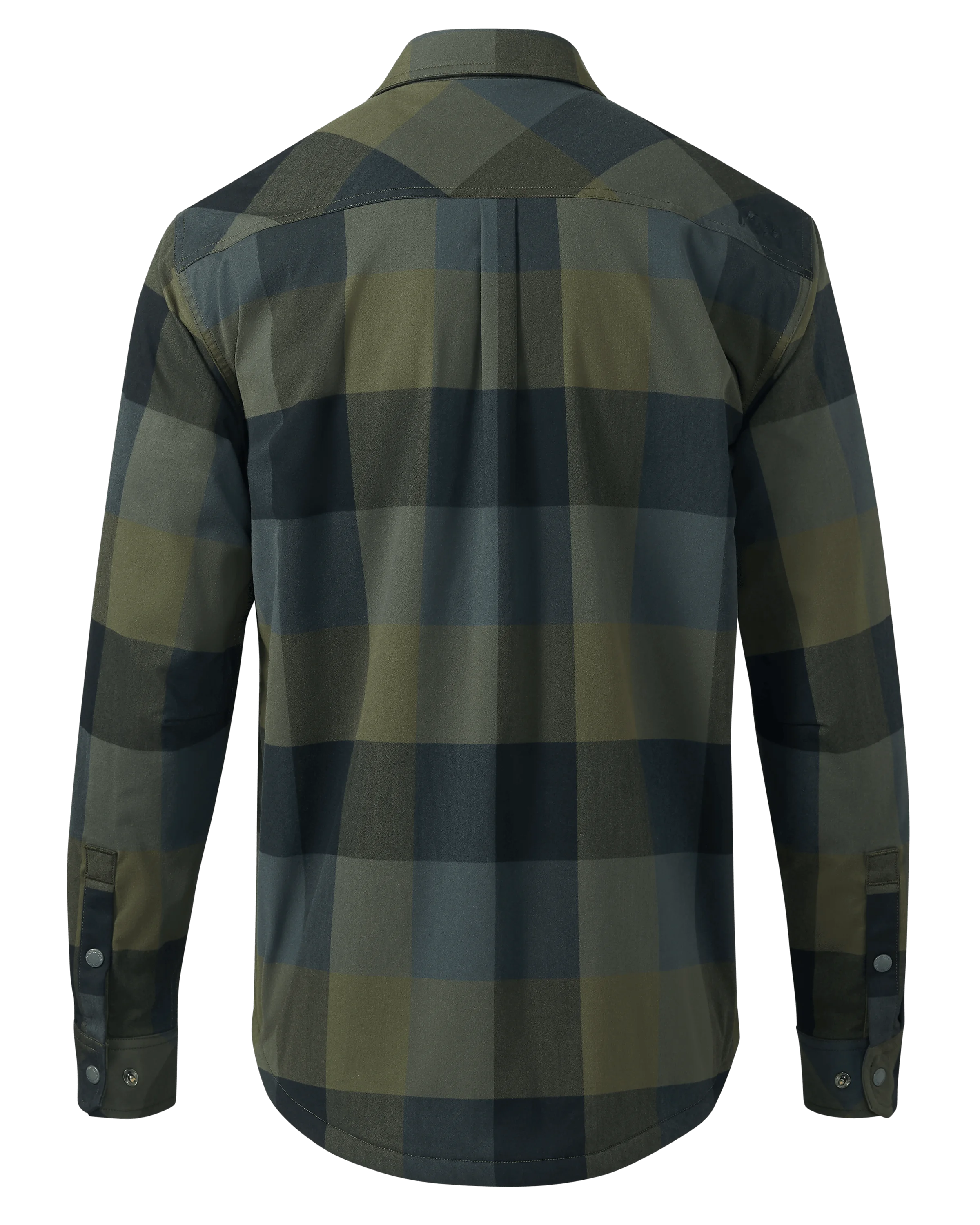 Field Flannel Fleece Shirt Jacket | Verde Plaid - Image 3