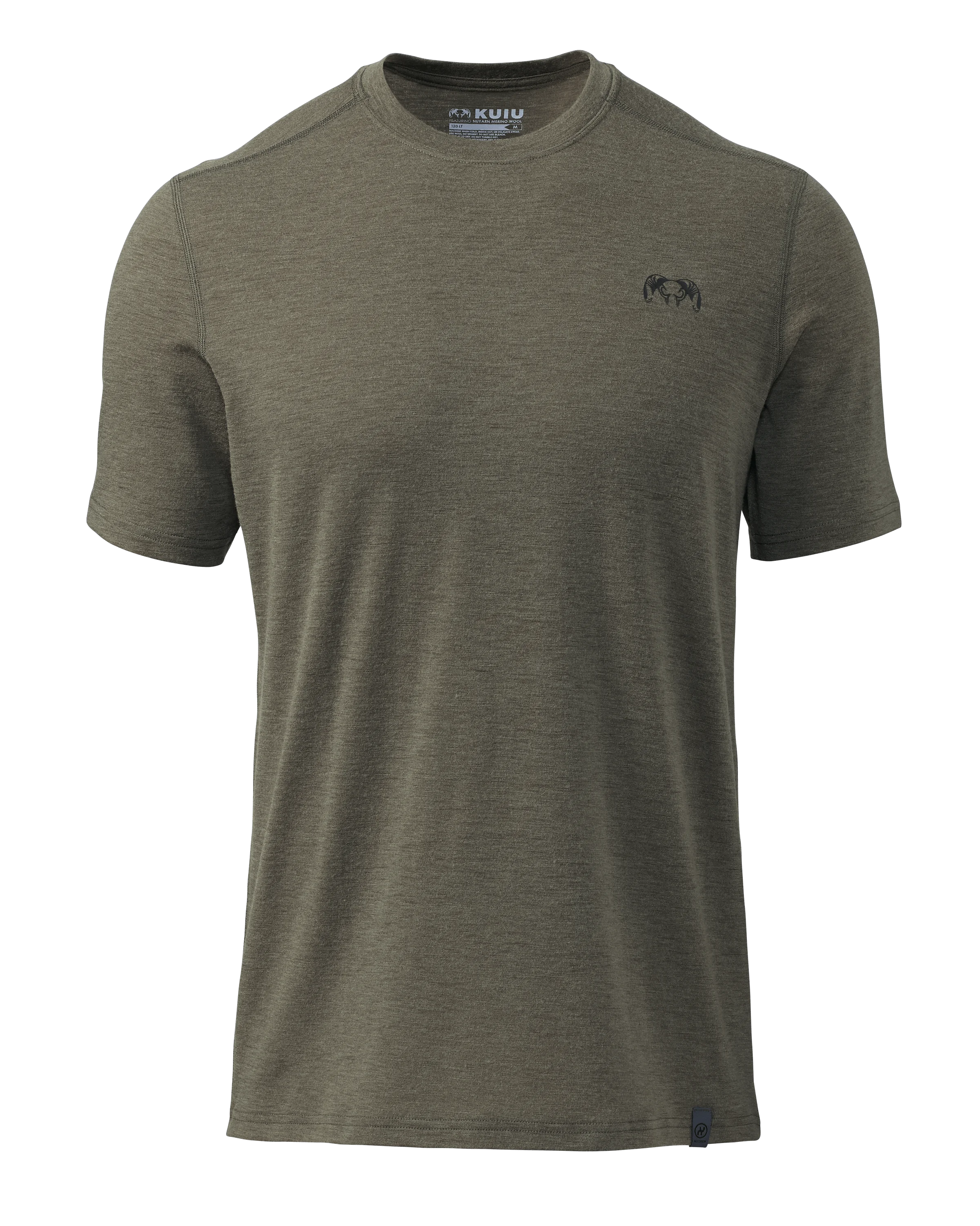 ULTRA Merino 120 LT SS Crew-T | Ash