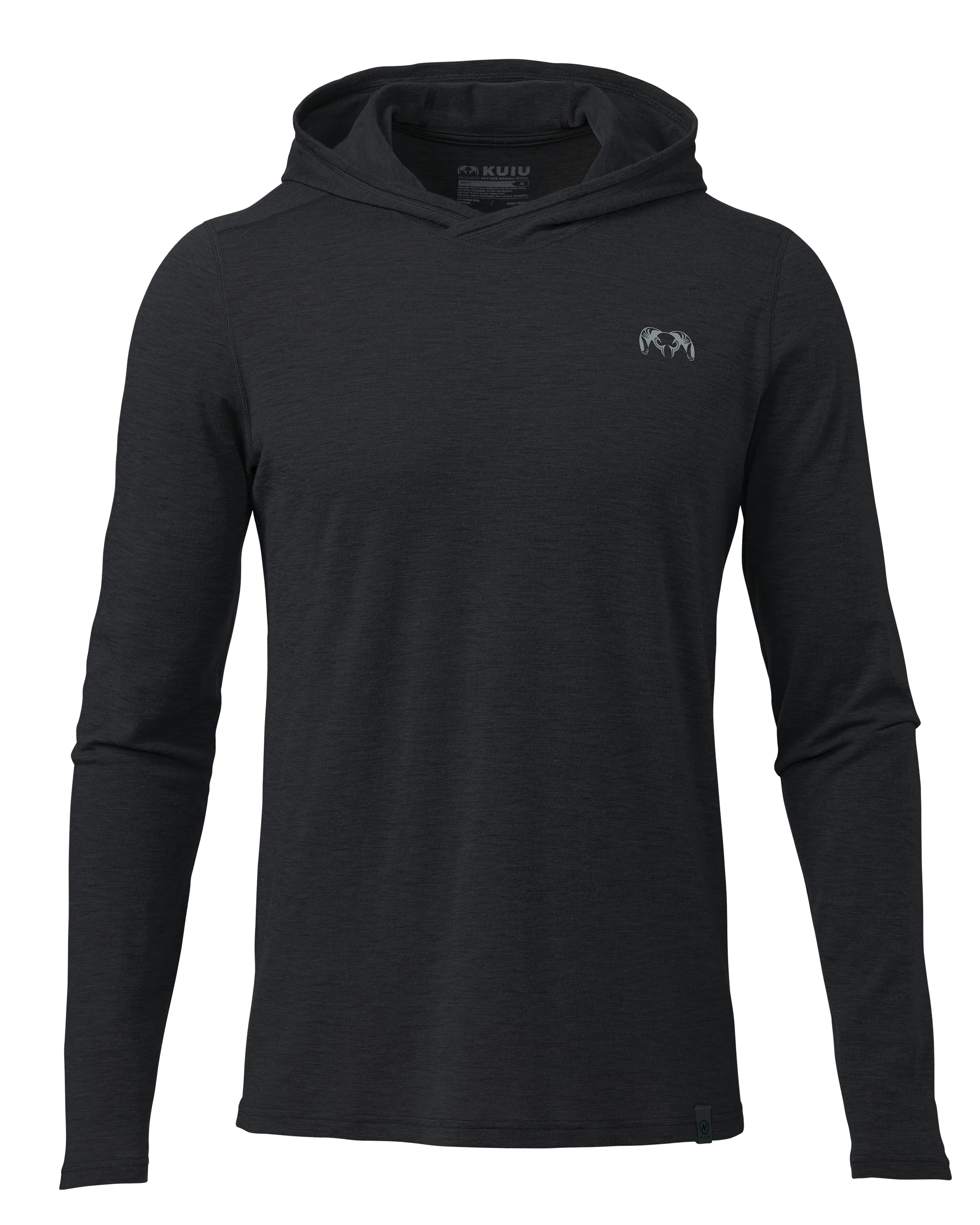 ULTRA Merino 120 LT LS Hoodie | Black
