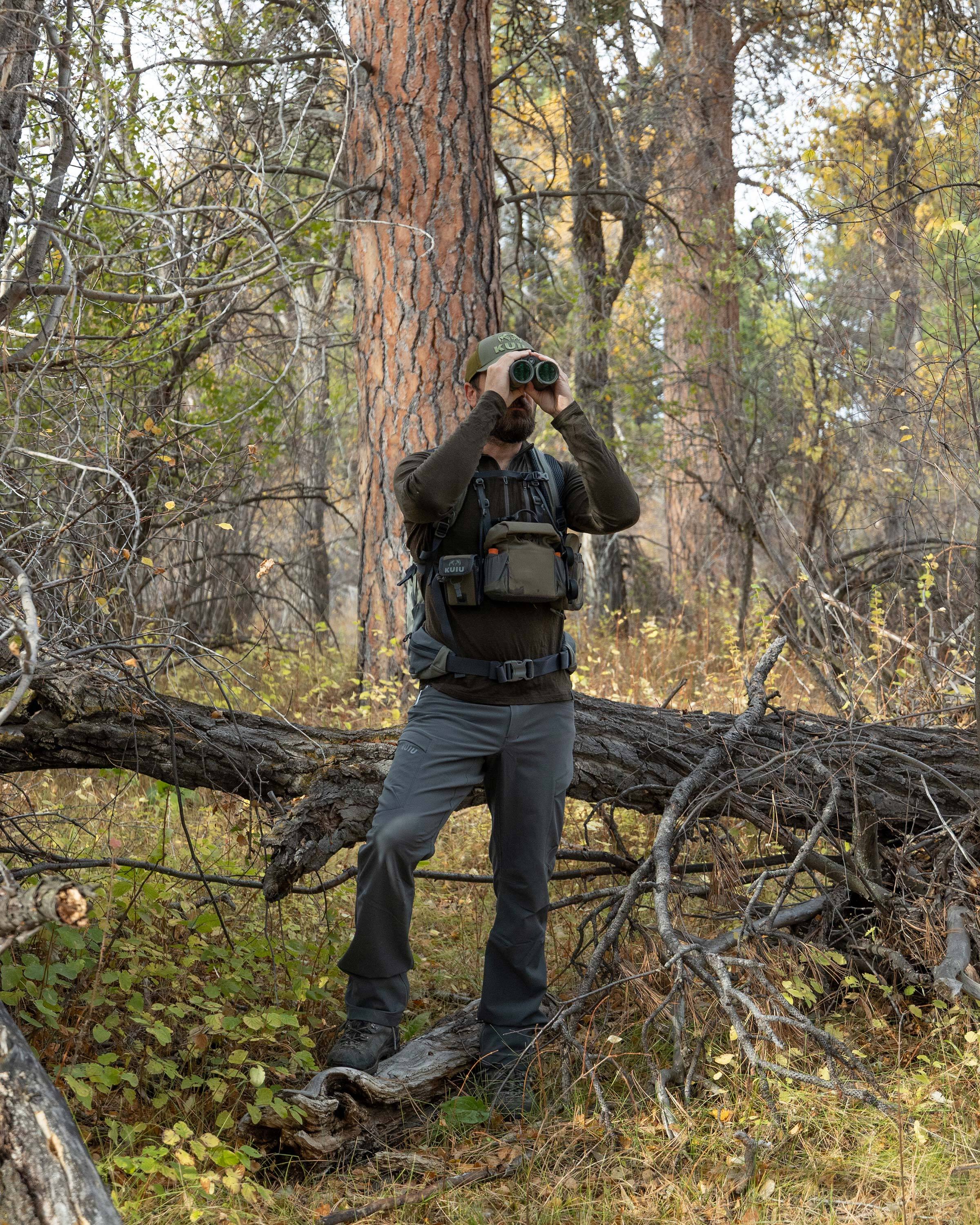 ULTRA Merino 145 Zip-T Hunting Shirt | Verde - Image 5