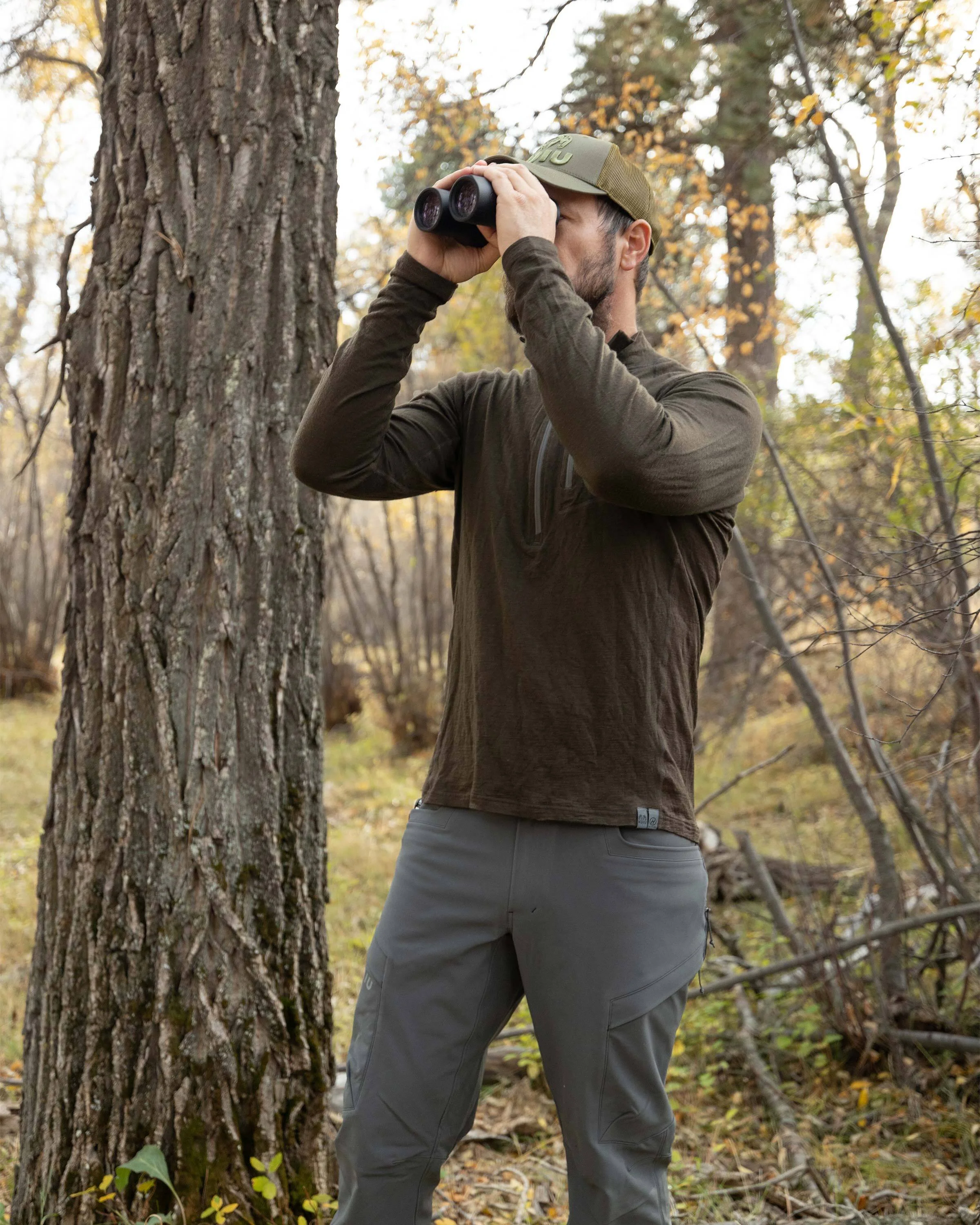 ULTRA Merino 145 Zip-T Hunting Shirt | Ash - Image 5