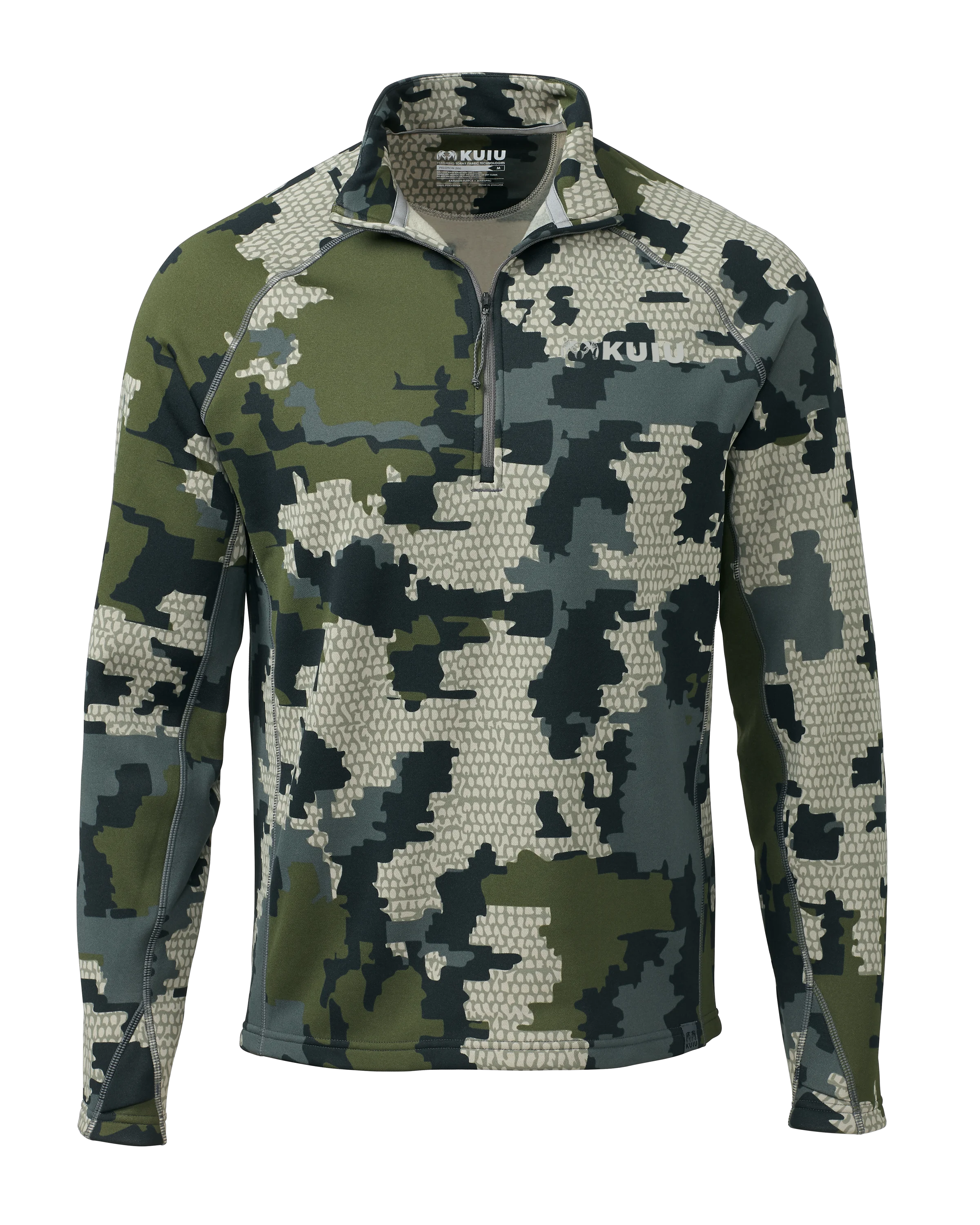 Peloton 200 Zip-T | Verde