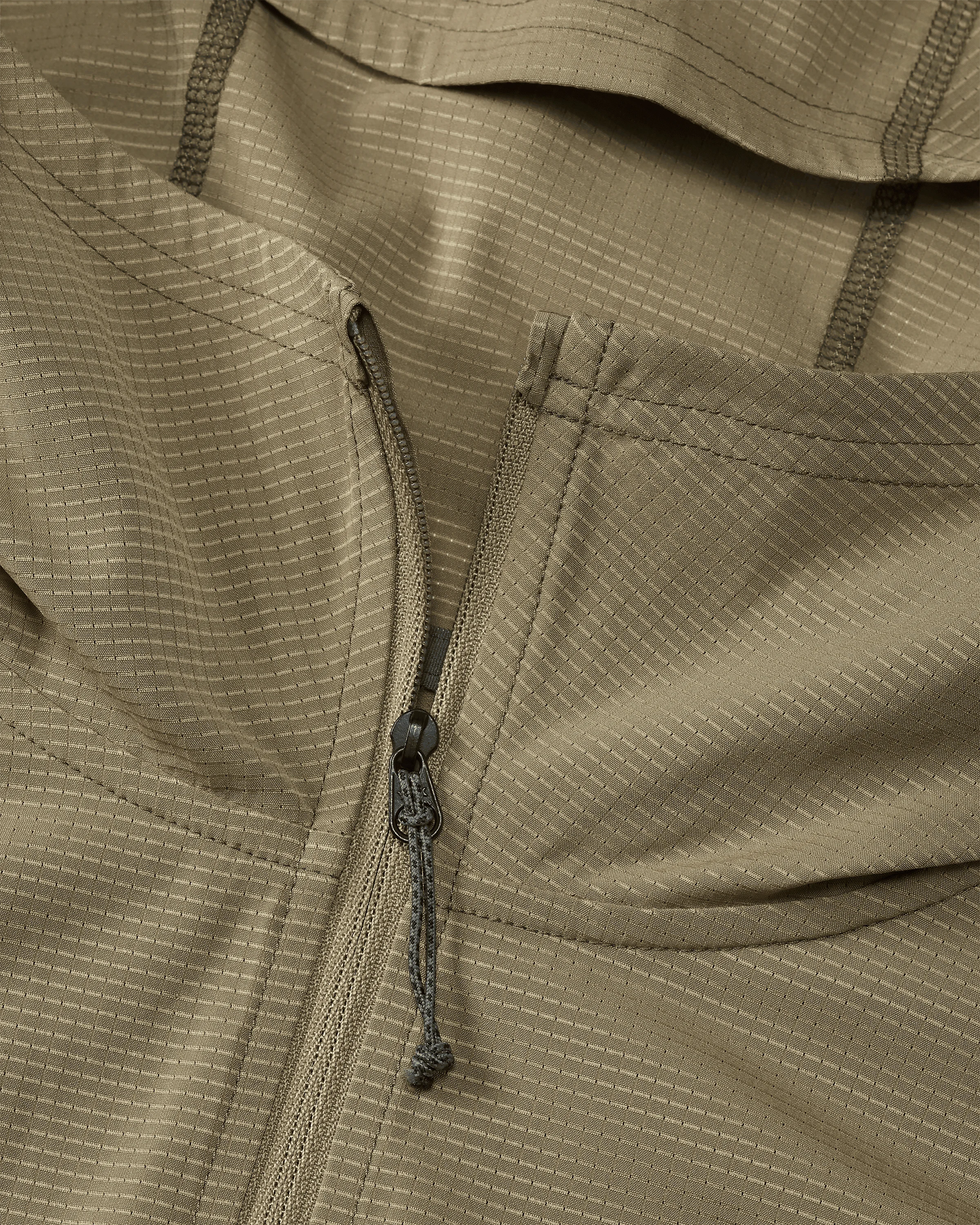 Tiburon Hybrid Hoodie | Khaki - Image 3
