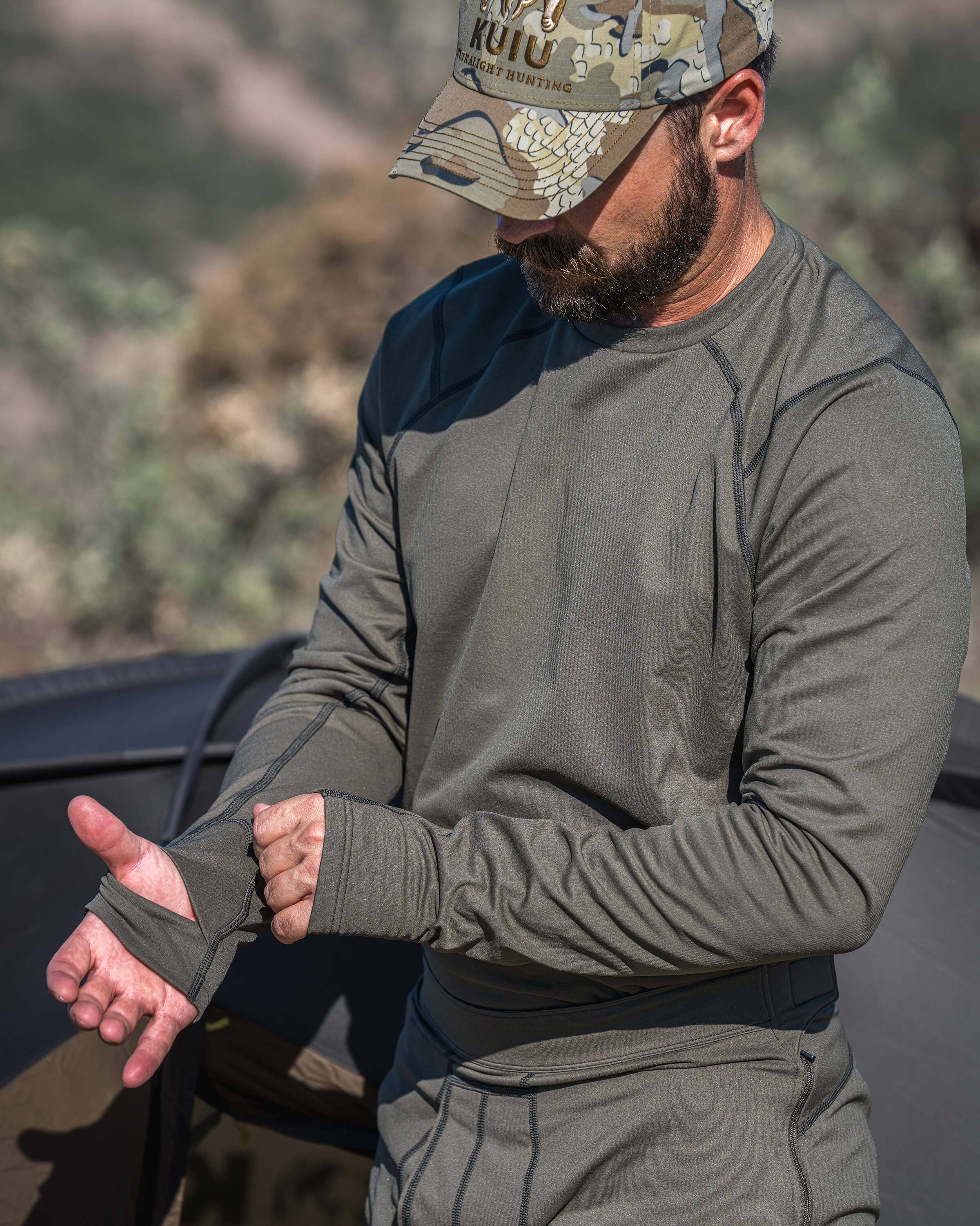 Vital S3 Long Sleeve Crew | Black - Image 4