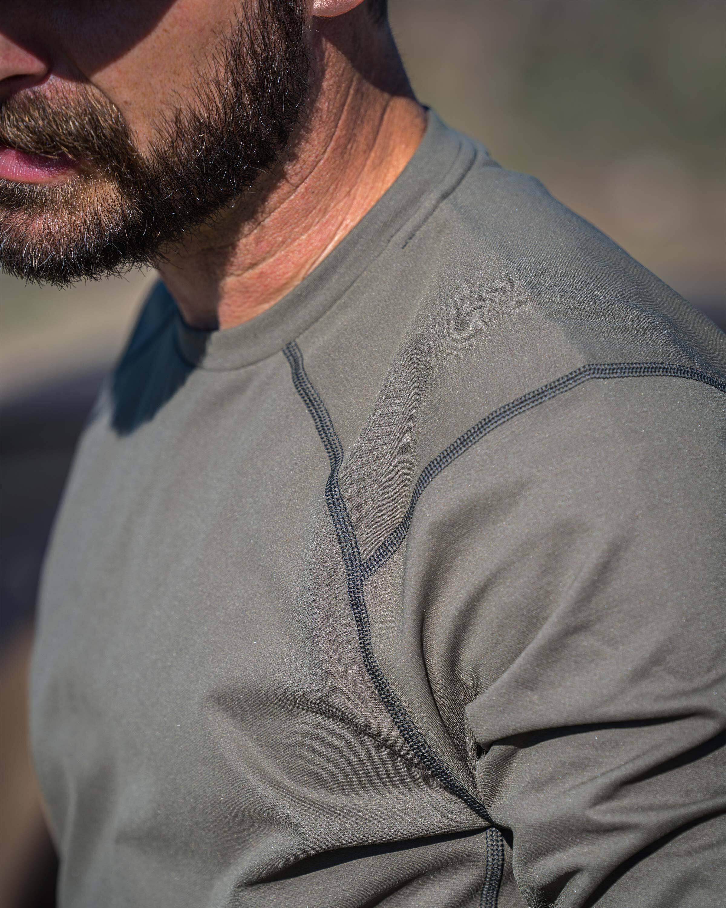 Vital S3 Long Sleeve Crew | Black - Image 5