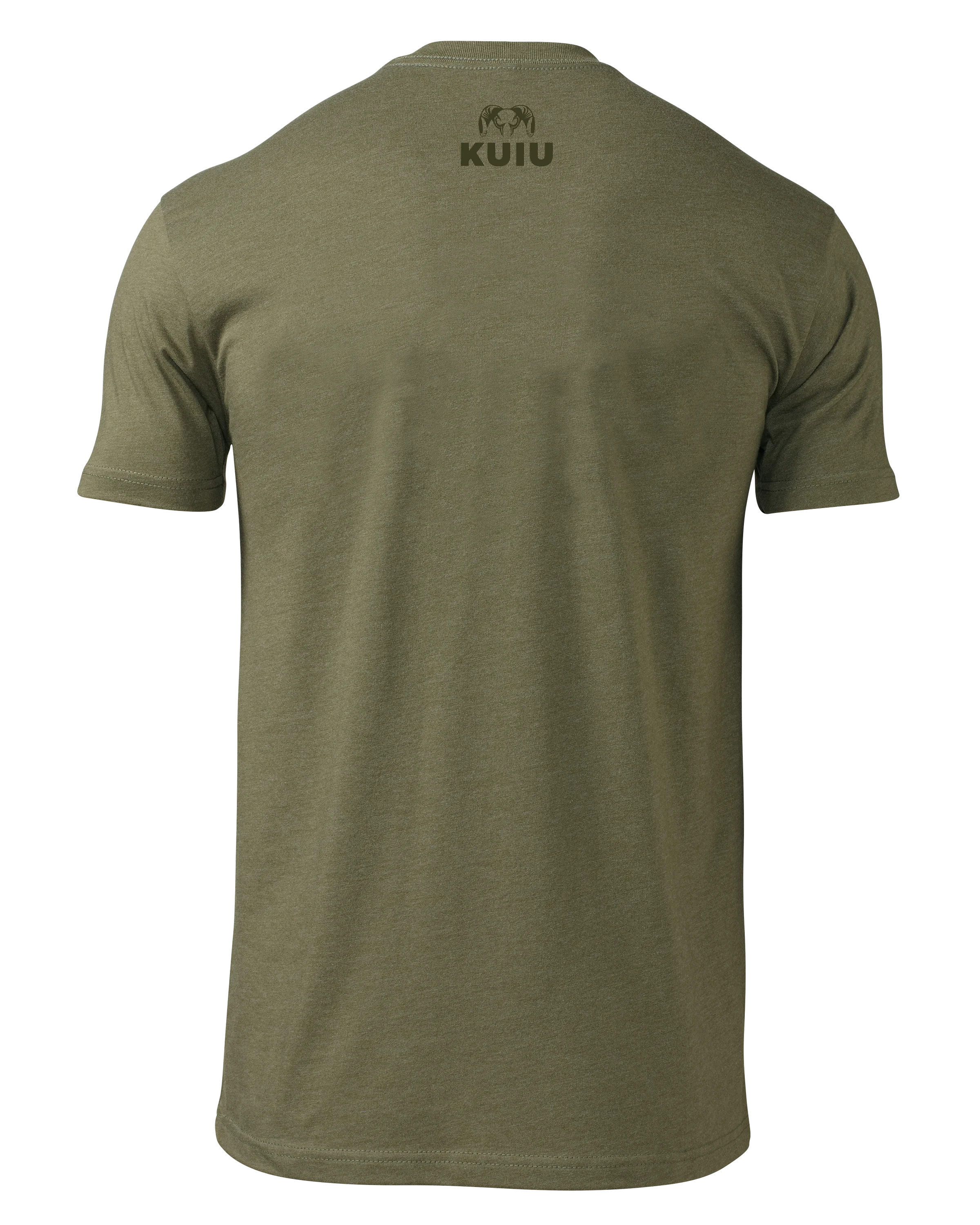 KUIU Solid Vertical T-Shirt | Military Green - Image 2