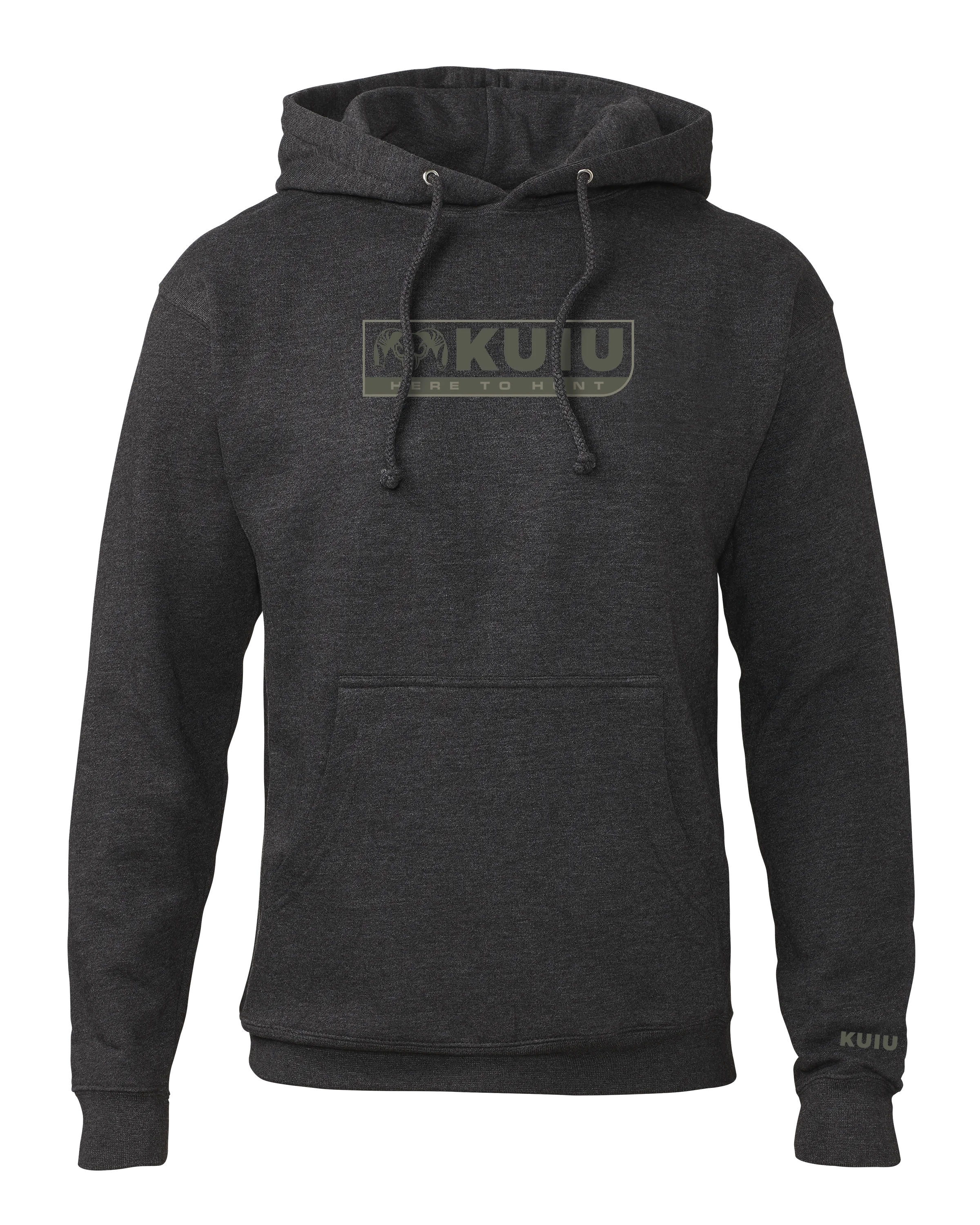 Outlet KUIU Here to Hunt Hoodie | Charcoal