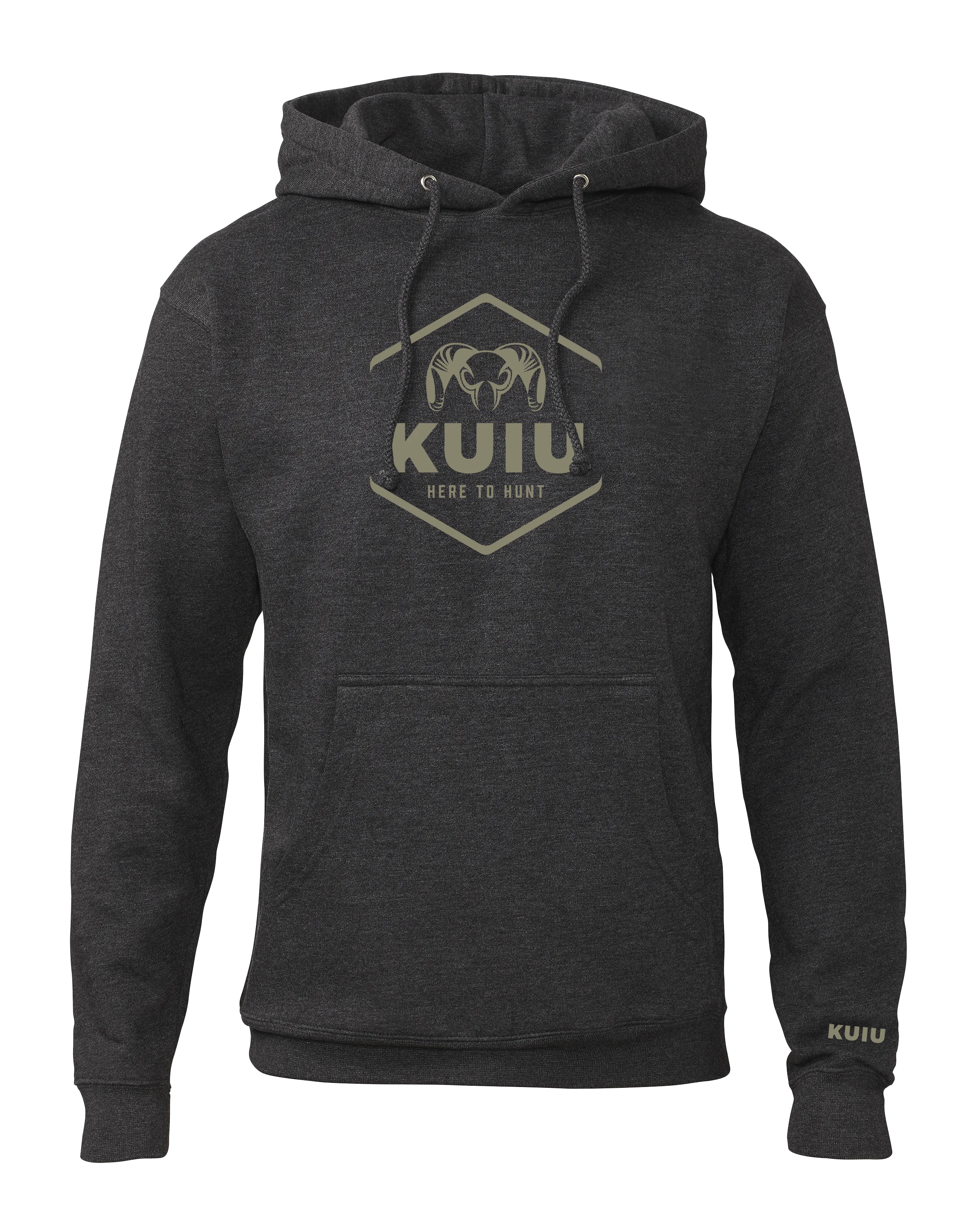 Outlet KUIU Stacked Here to Hunt Hoodie | Charcoal