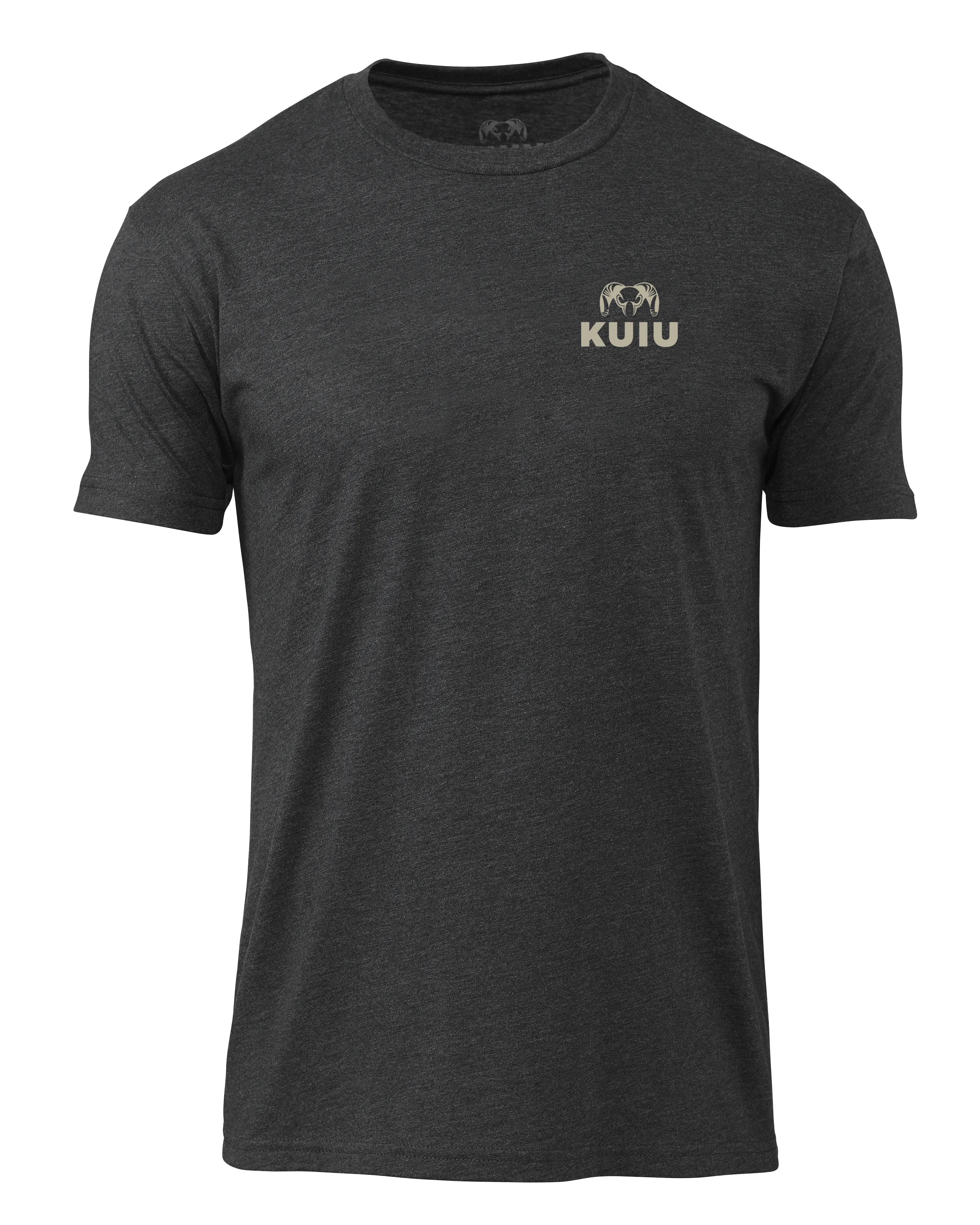 KUIU Retro Flag Fade T-Shirt | Charcoal - Image 2