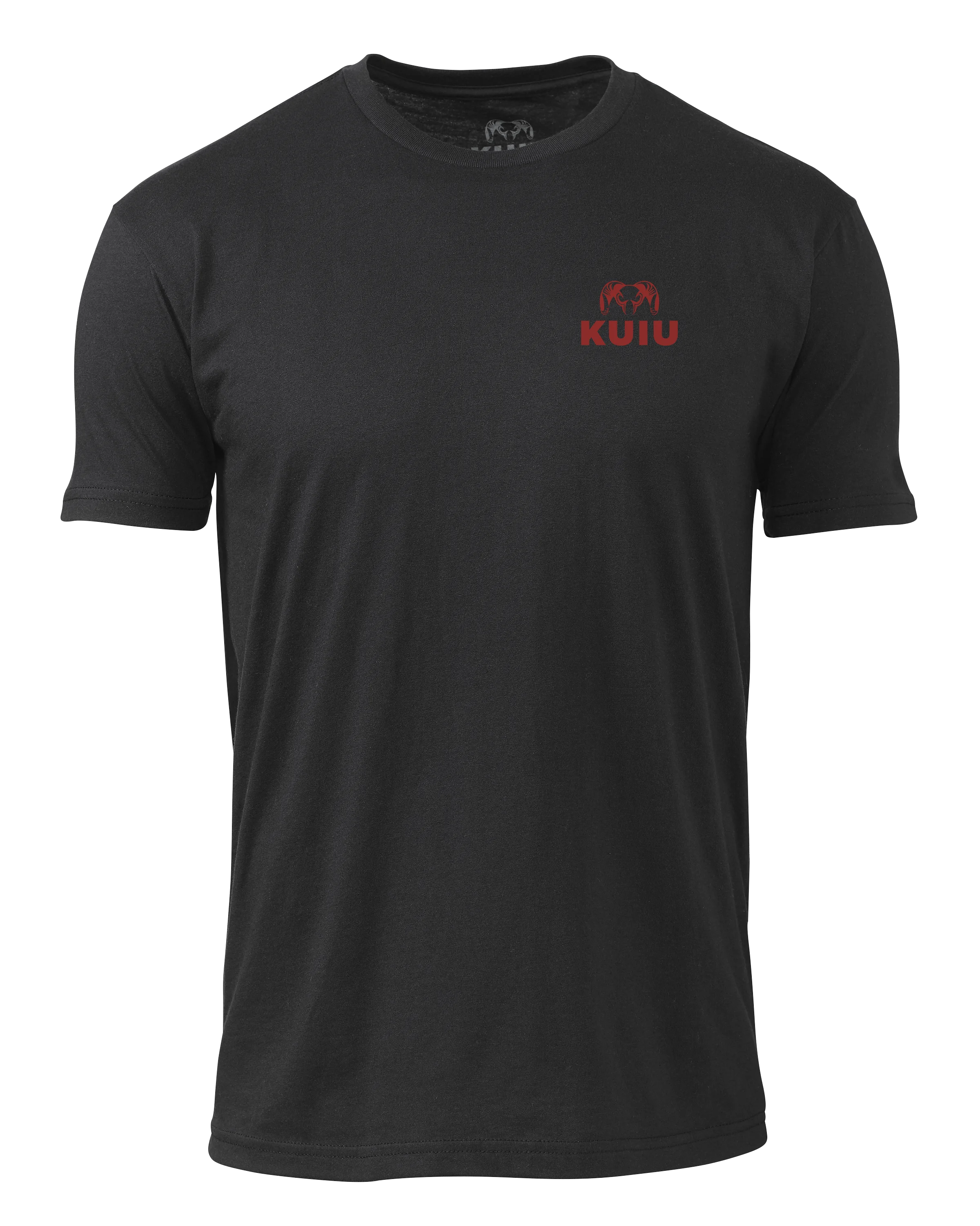 KUIU Retro Flag Fade T-Shirt | Black - Image 2