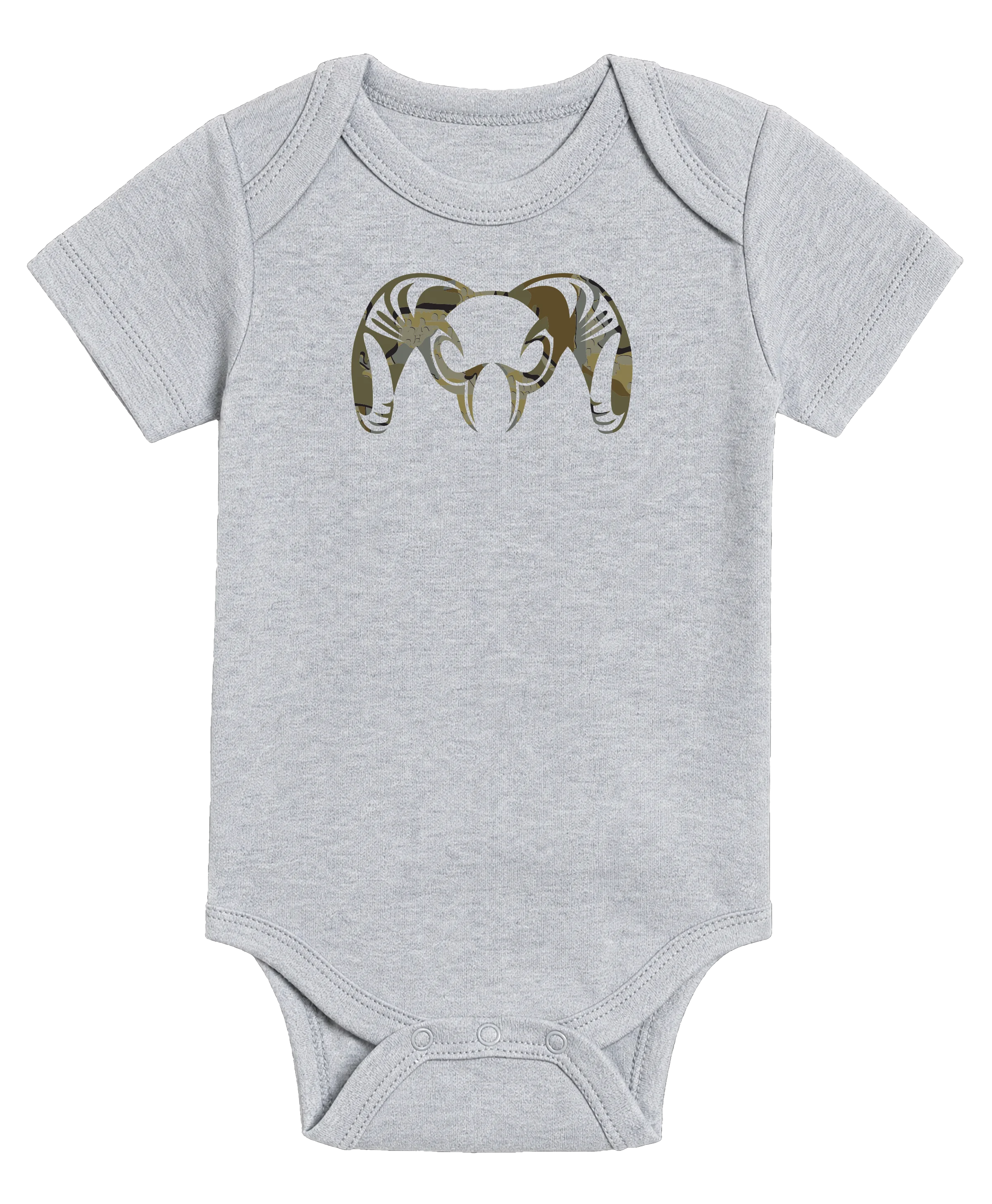 KUIU Valo Ram Baby One-Piece | Heather Grey