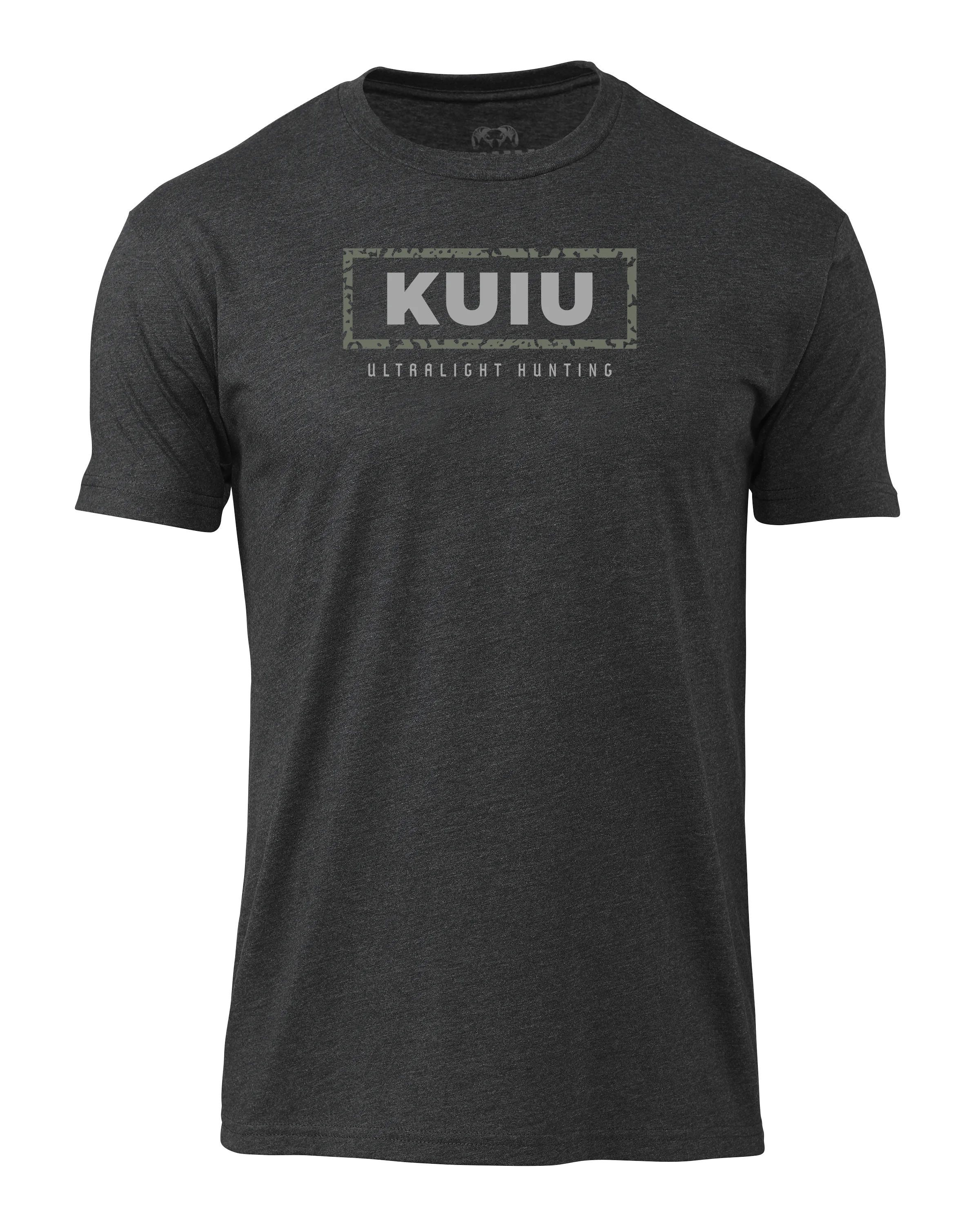 KUIU Box Logo T-Shirt | Charcoal