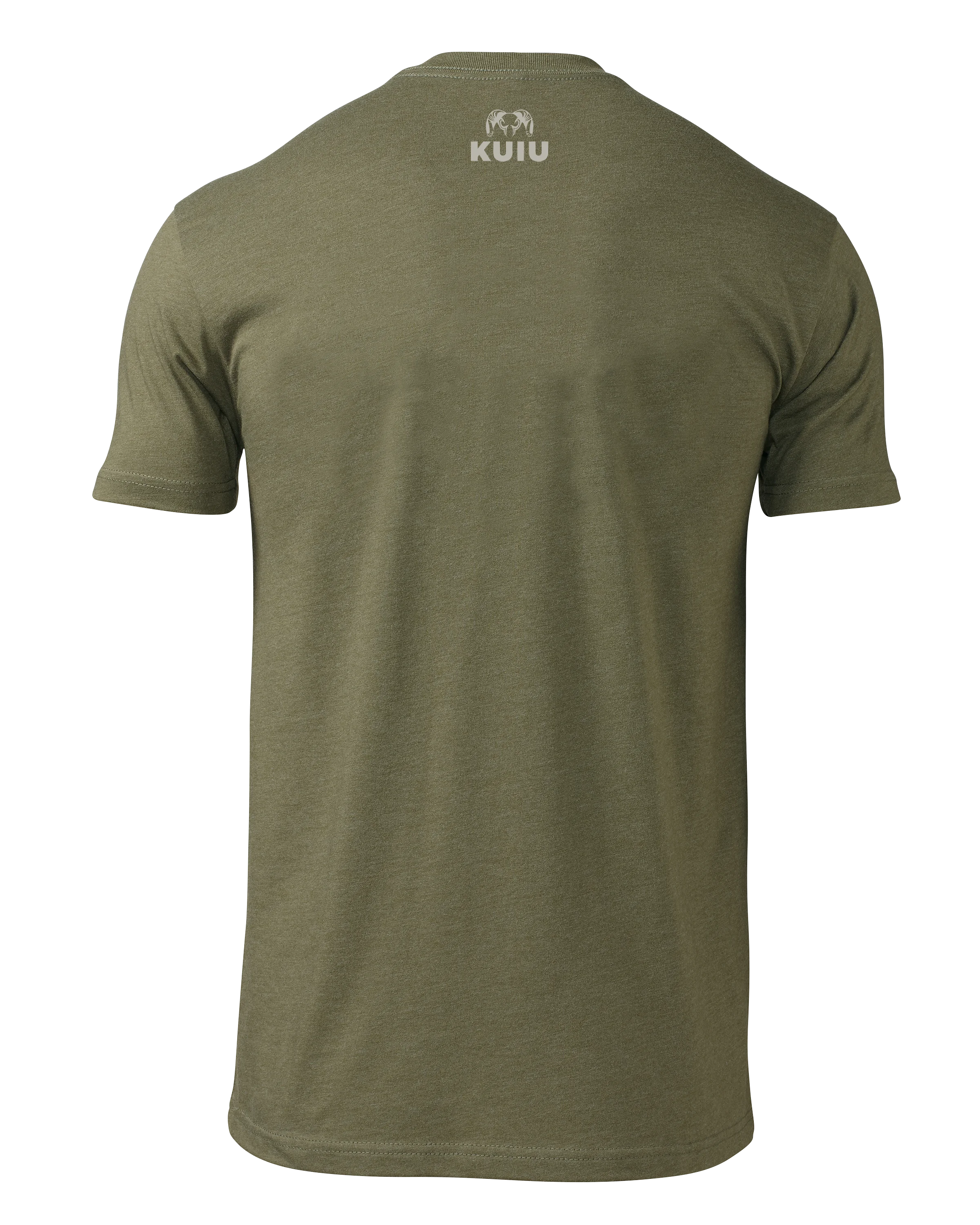 KUIU Box Logo T-Shirt | Military Green - Image 2