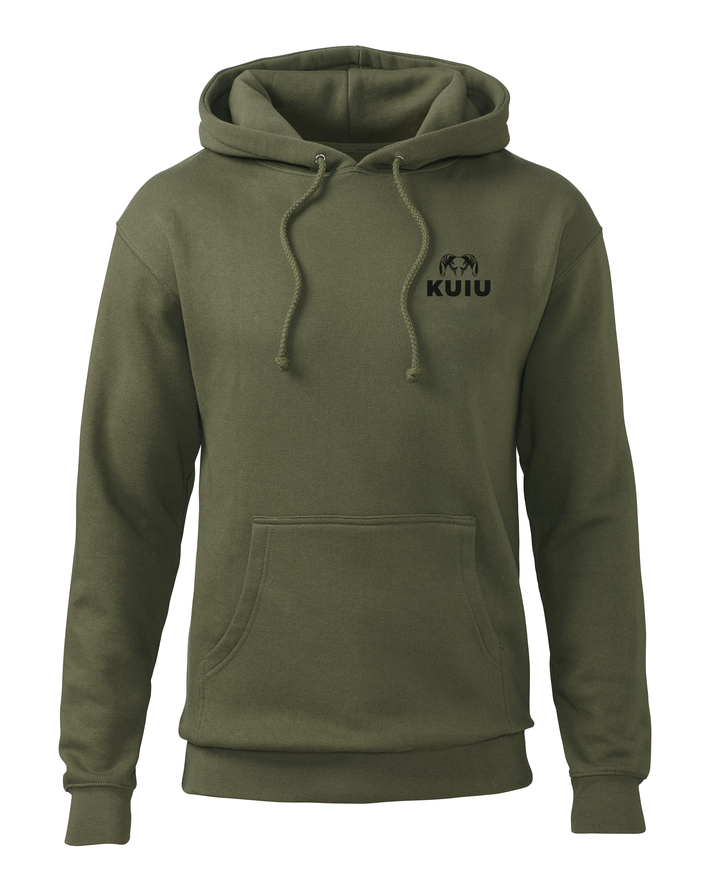 KUIU Elk Skull Hoodie | Army - Image 2