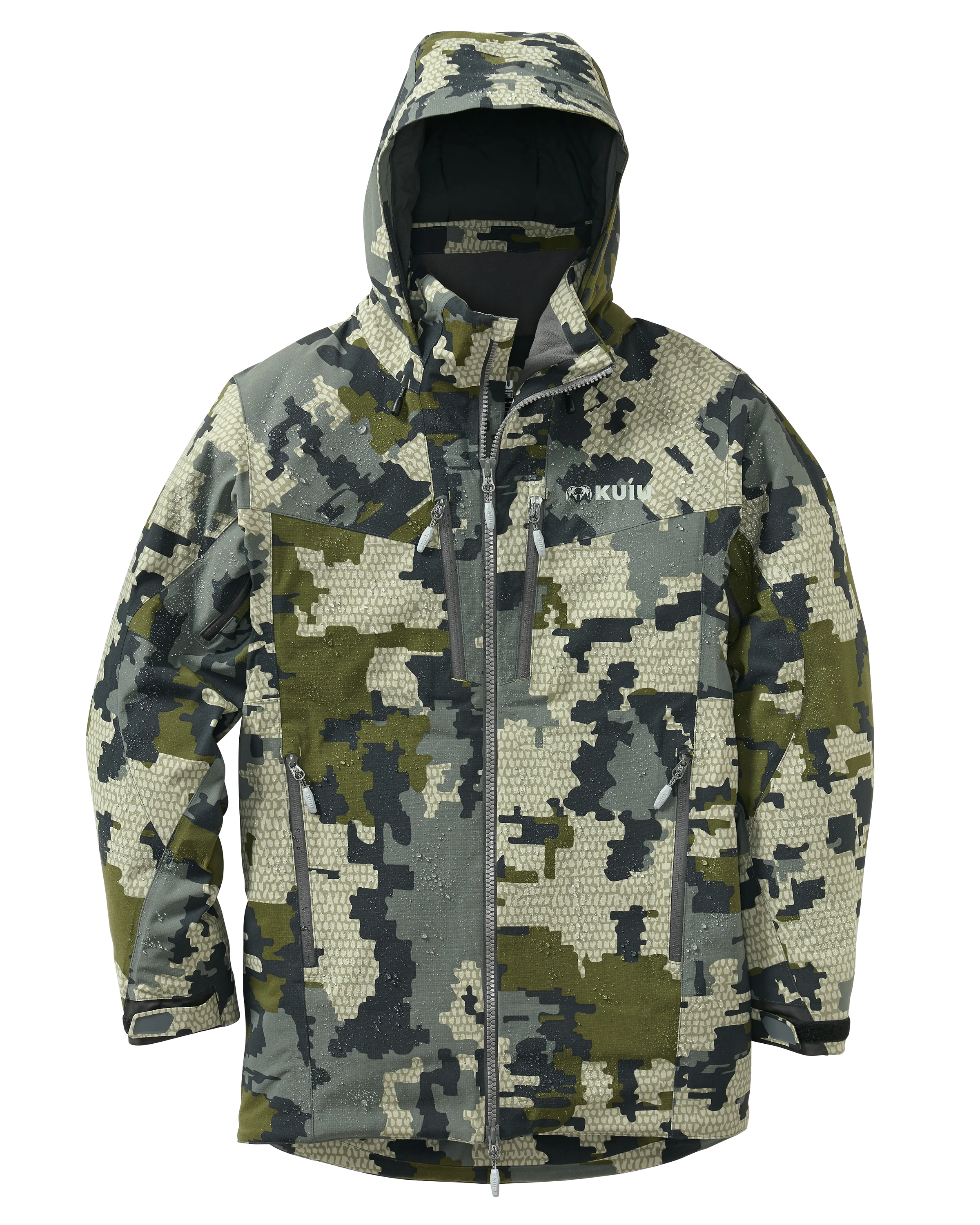 Alternative view of KUIU Kutana Gale Force Hooded Jacket | Verde