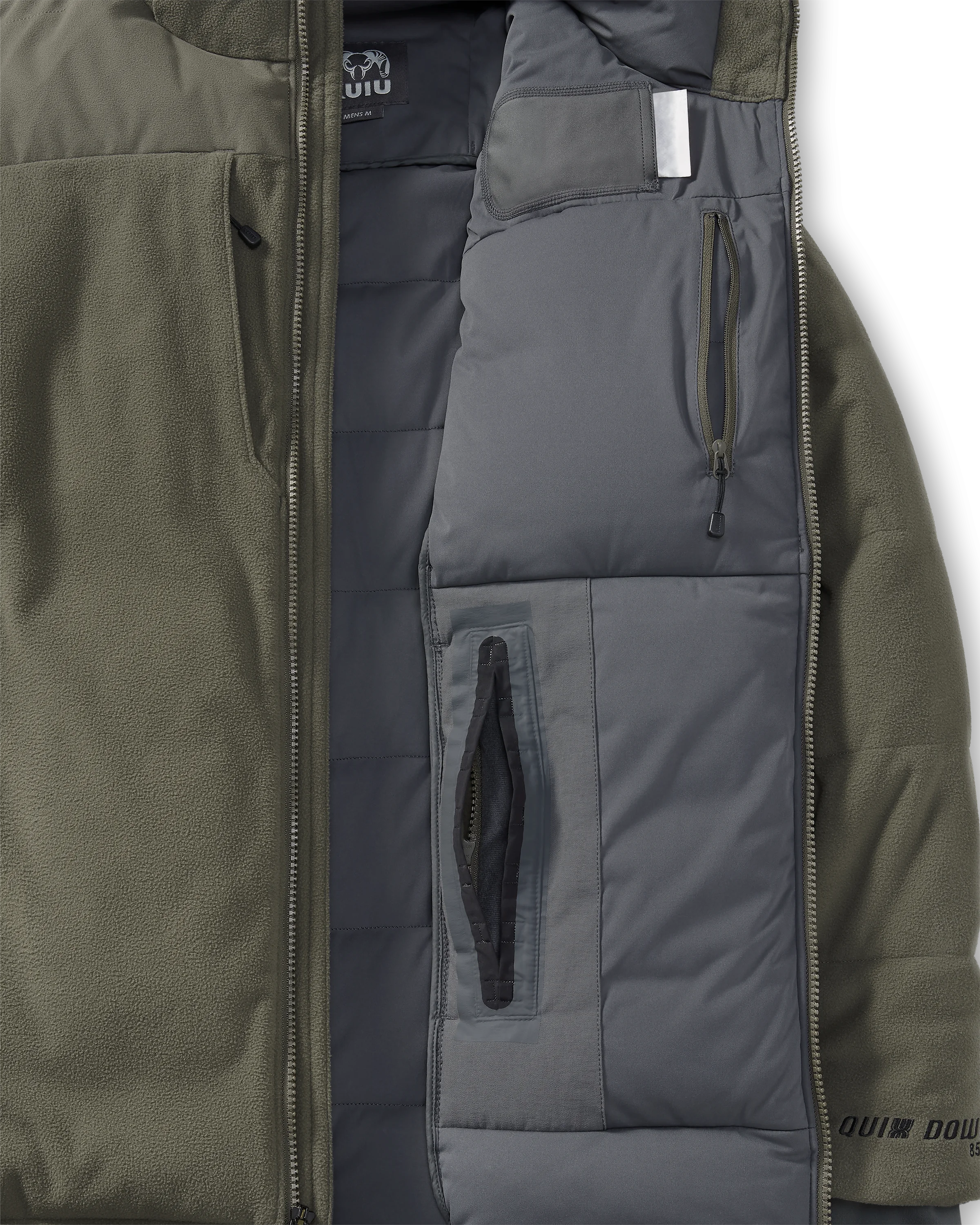 Super Down Haven Hooded Jacket | Ash - Image 5