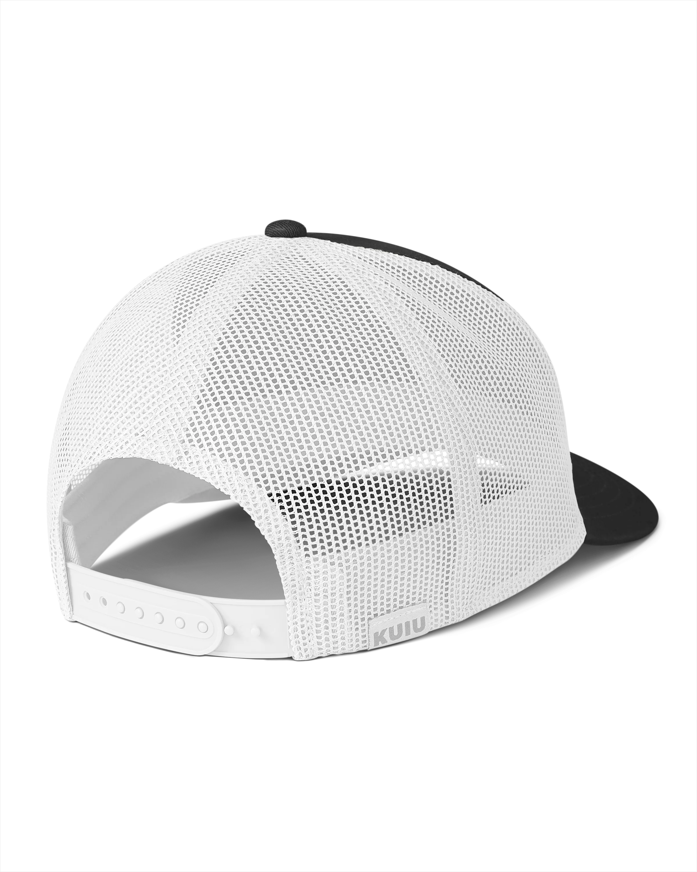 KUIU Here to Hunt Woven Patch Hat | Black/White - Image 2