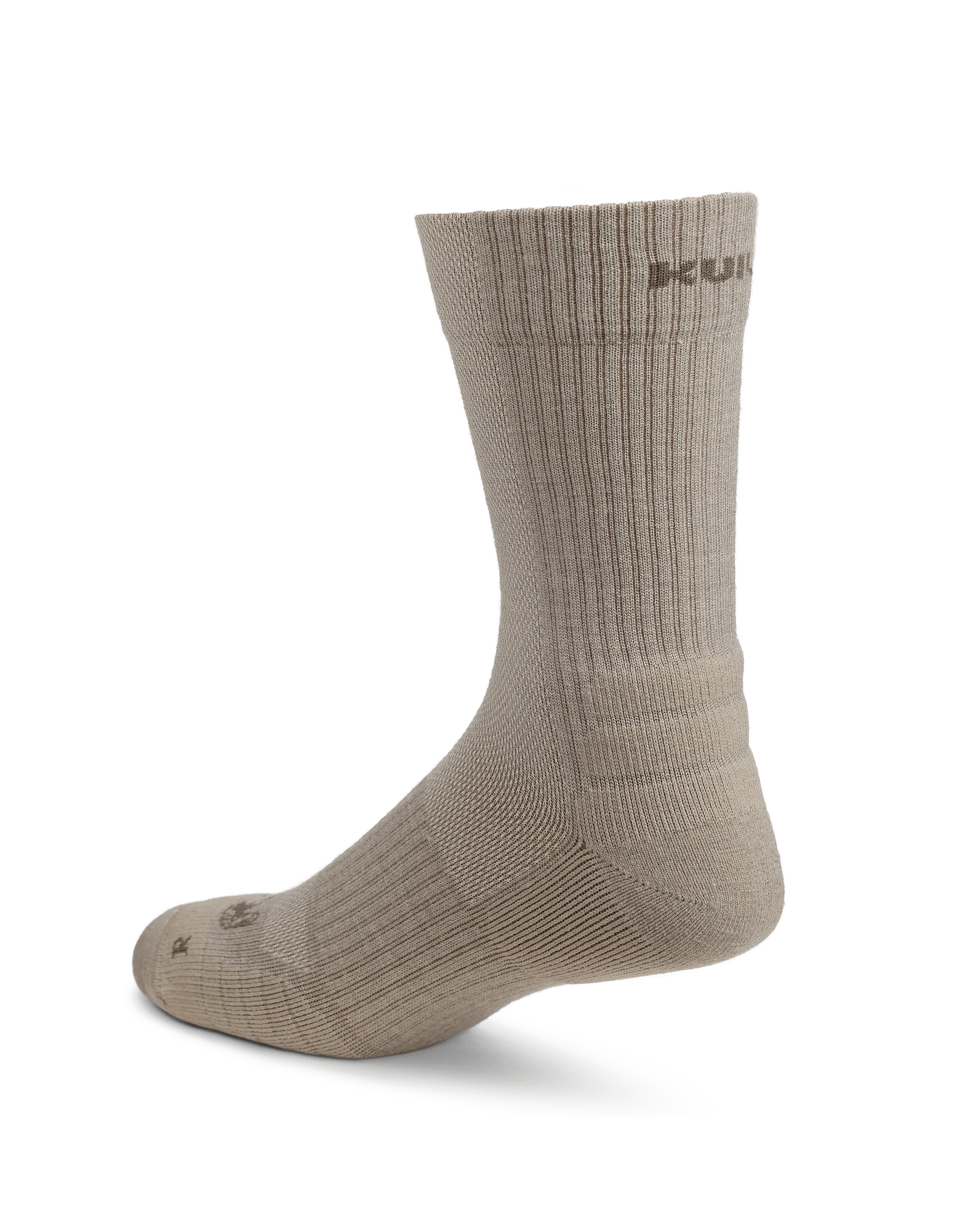 Merino Lightweight Performance Sock 3-Pair Pack | Khaki - Image 2