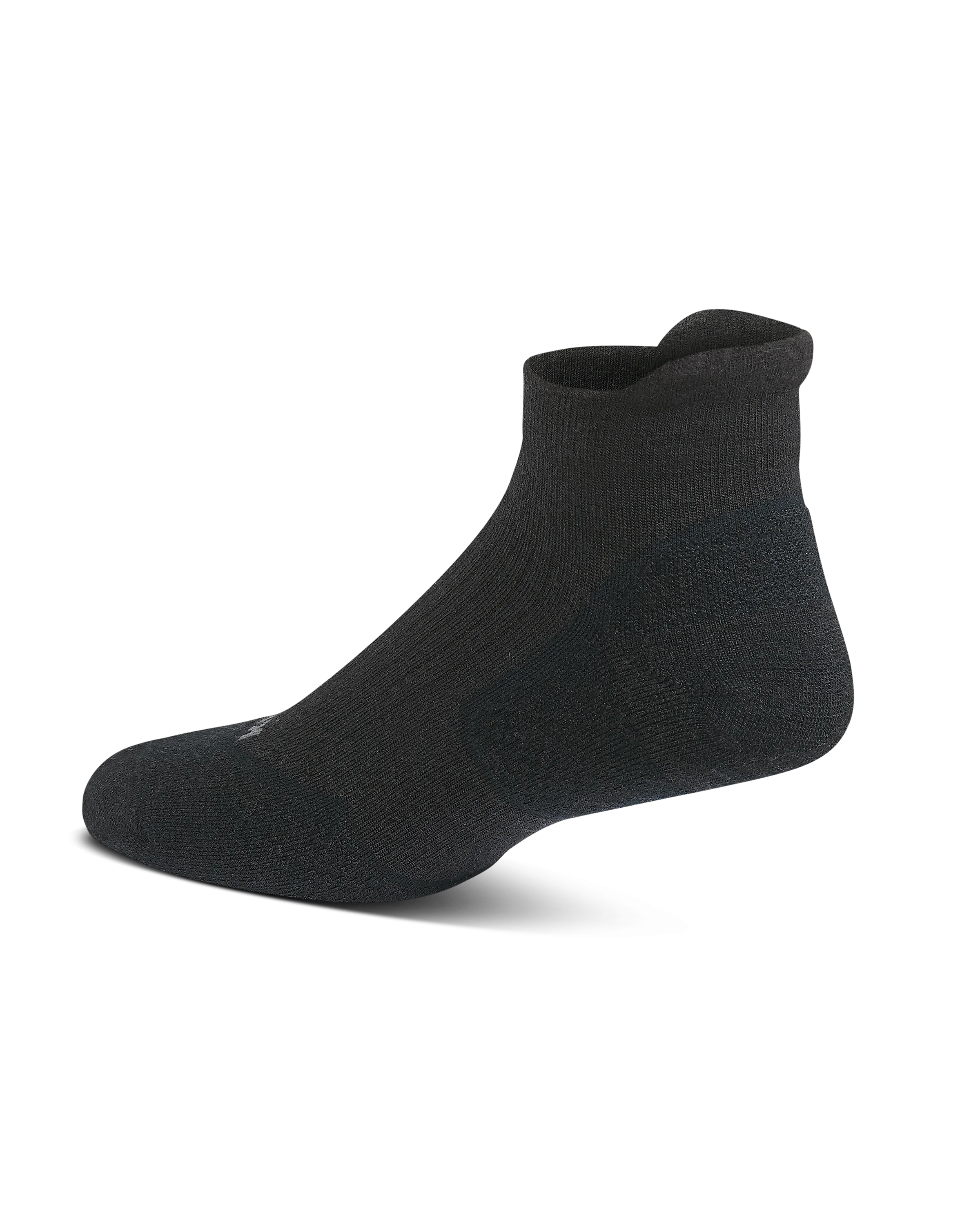 Alternative view of Merino 200N Lightweight Ankle Sock | Black