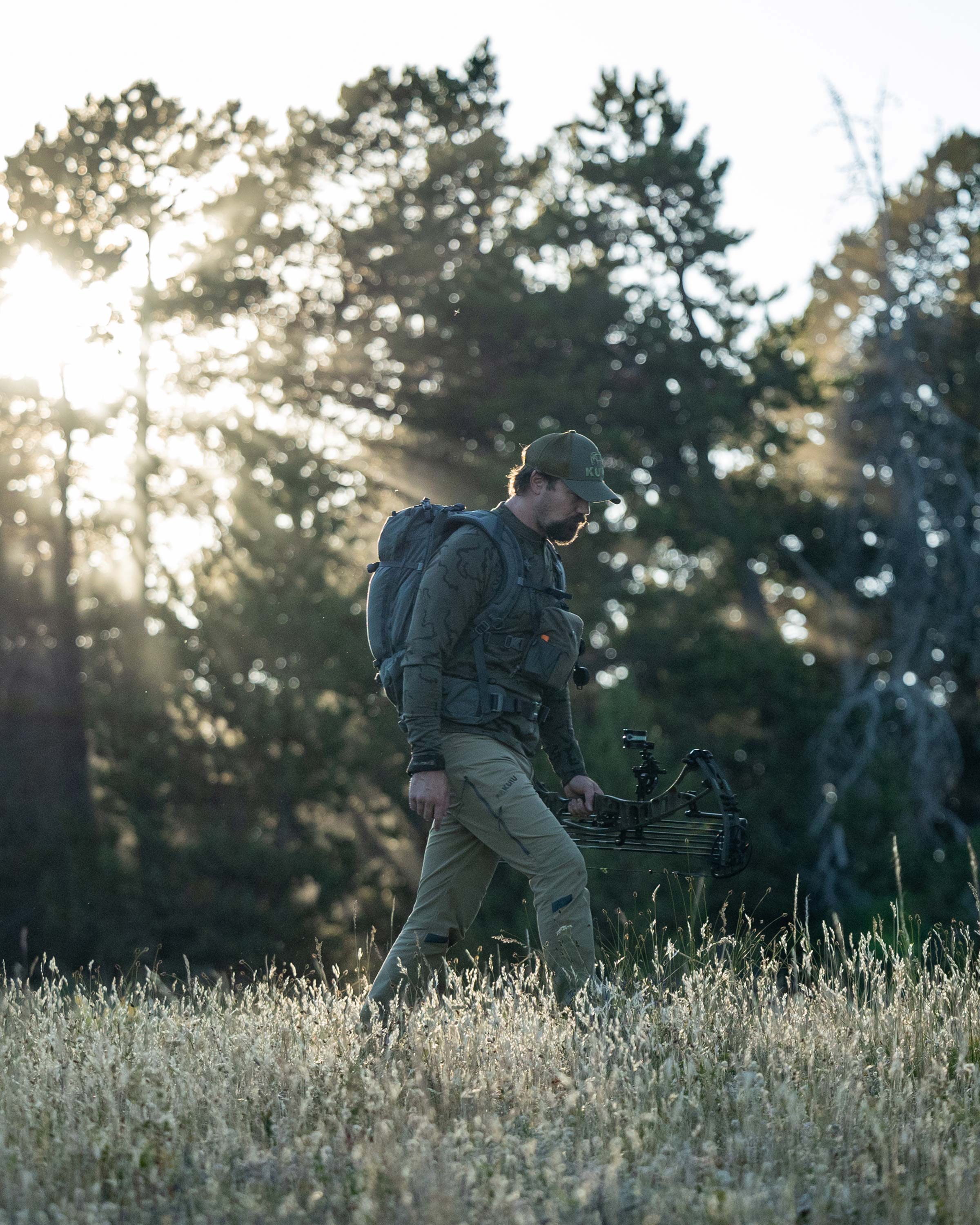 Outlet Ridgepoint Fleece Henley | Olive Tonal - Image 4