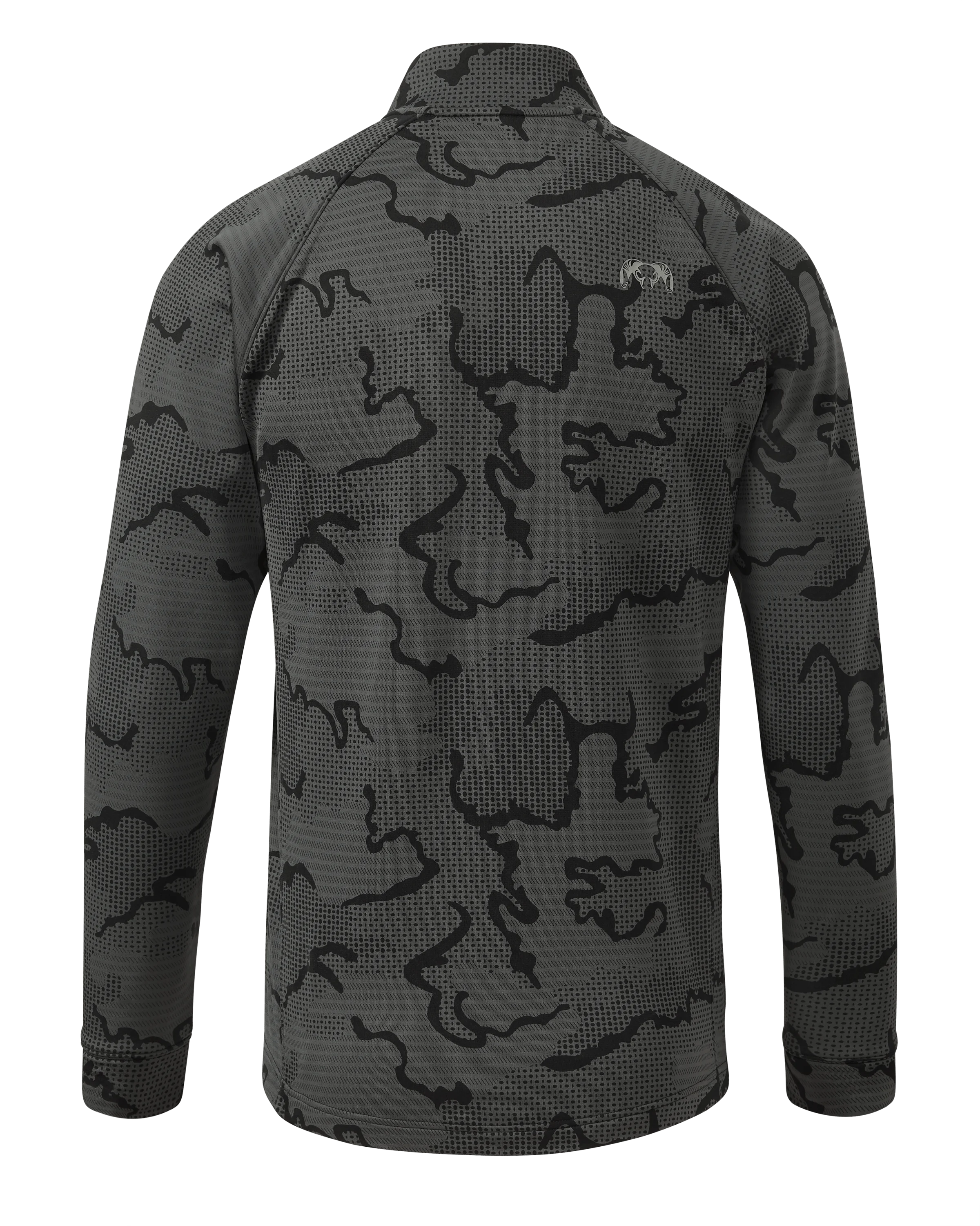 Alternative view of Ridgepoint Fleece Zip-T | Black Tonal