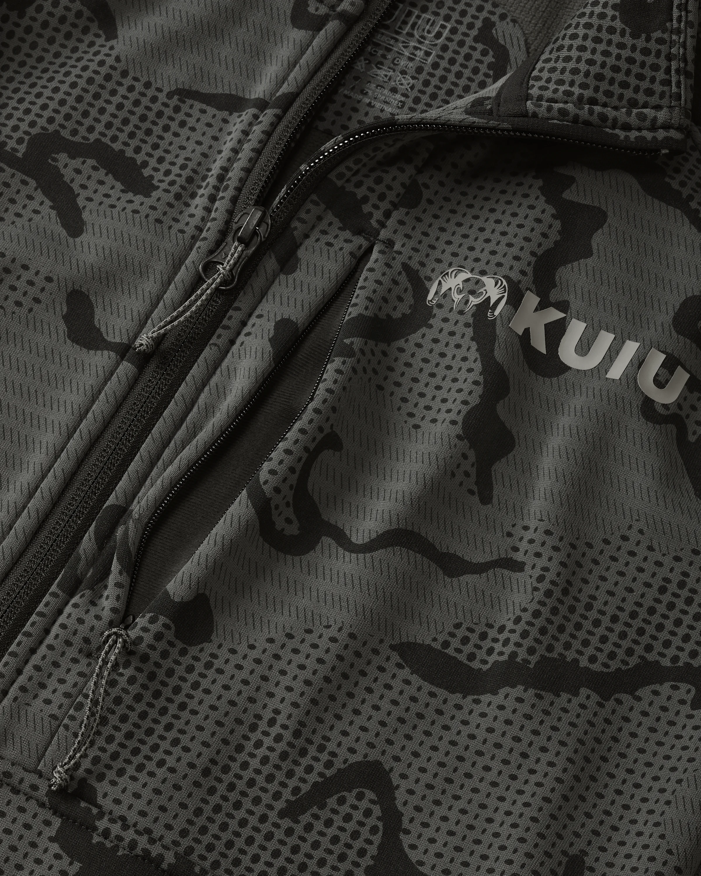 Ridgepoint Fleece Zip-T | Black Tonal - Image 3