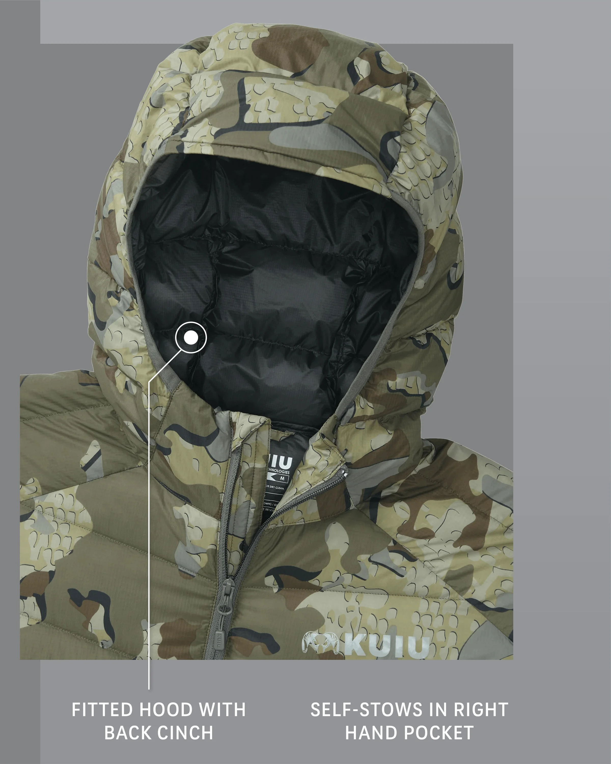 Super Down LT Hooded Jacket | Valo - Image 3