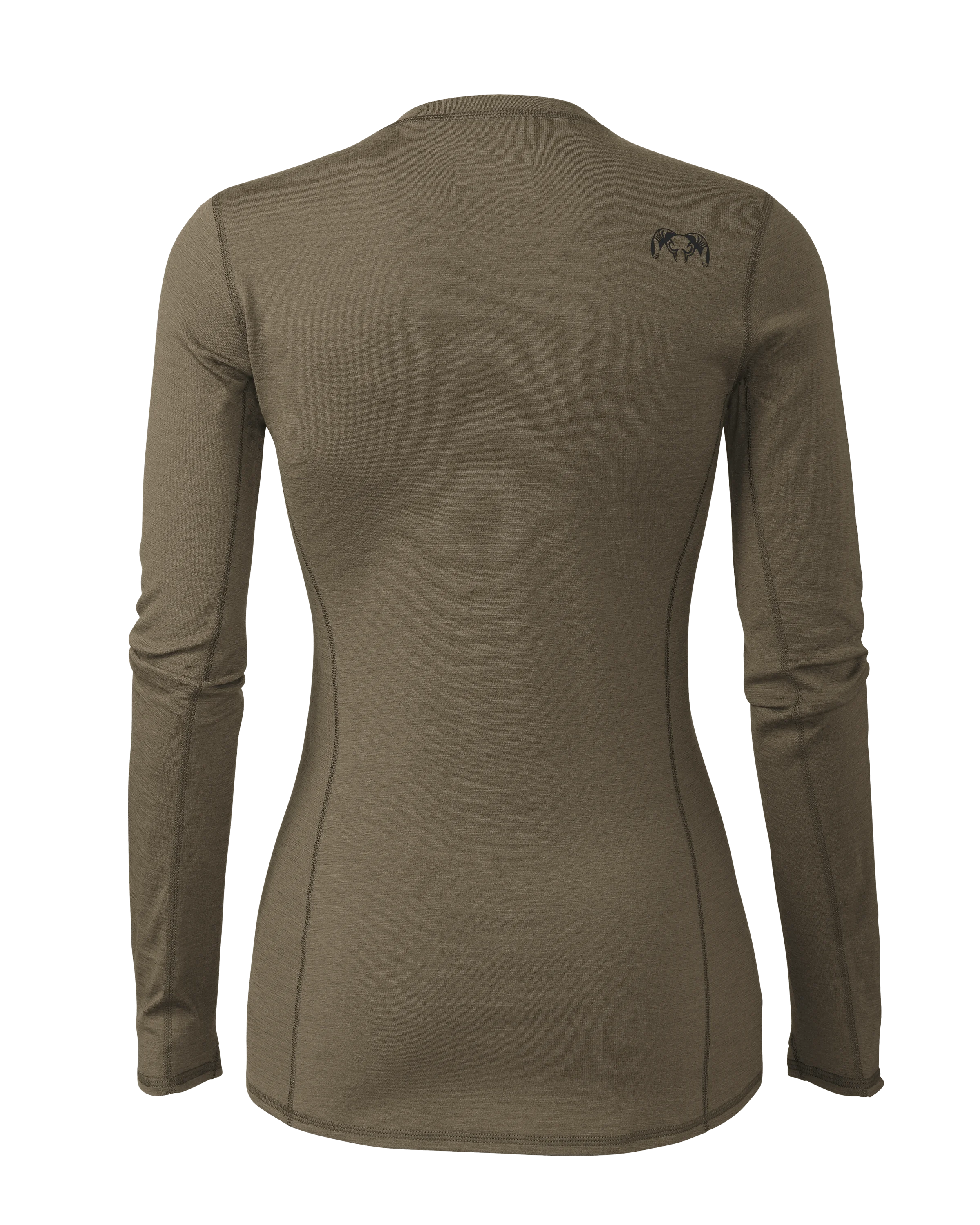 Alternative view of Women's ULTRA Merino 145 LS Crew | Ash