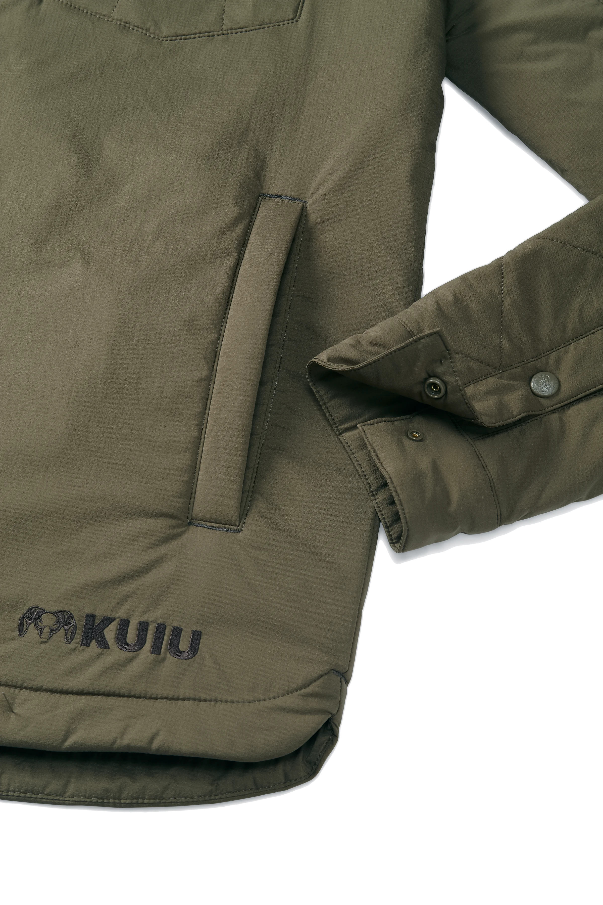 Alternative view of Base Camp Insulated Snap Shirt | Ash