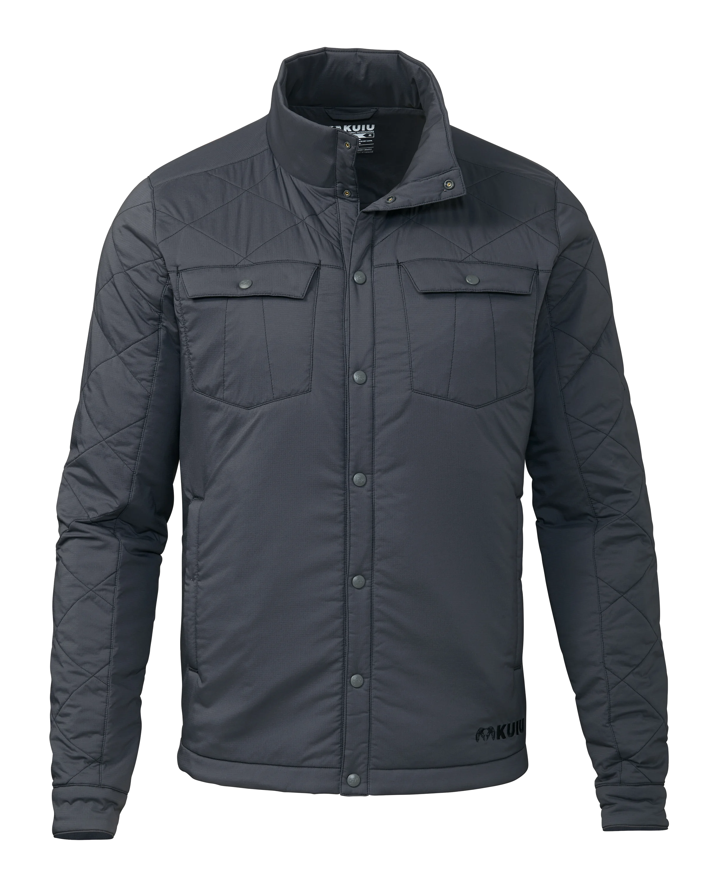 Base Camp Insulated Snap Shirt | Gunmetal