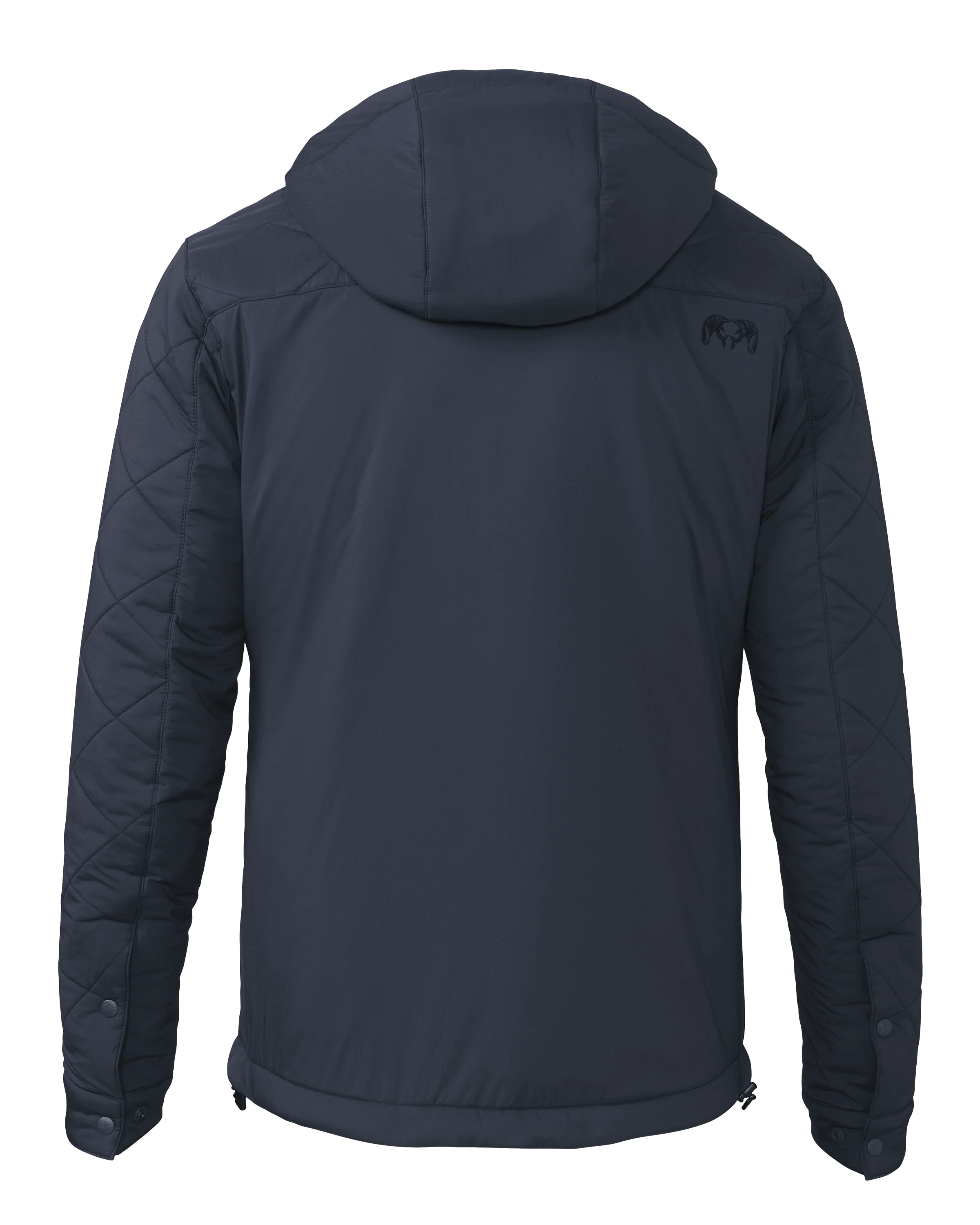 Outlet Granby Hooded Jacket | Steel Blue - Image 2