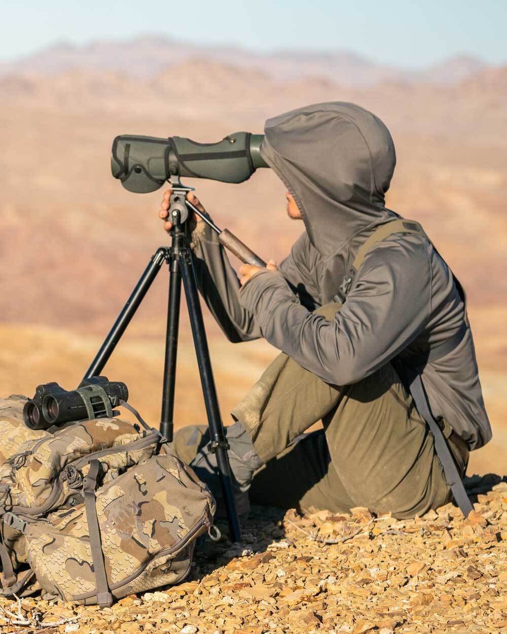 Gila LS Hoodie Gritstone | Silt Gritstone - Image 3