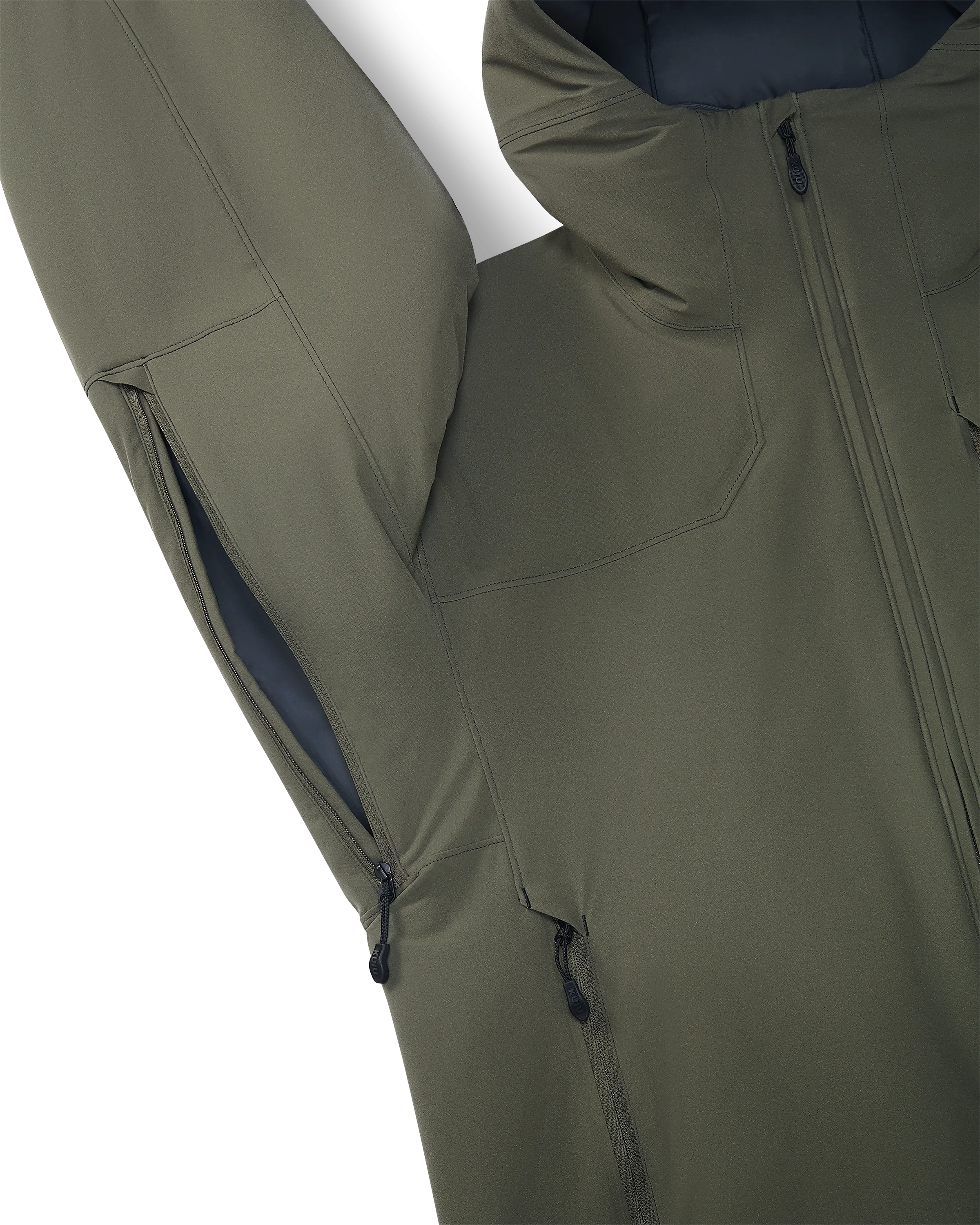 Mountain PRO Hooded Jacket | Verde - Image 3